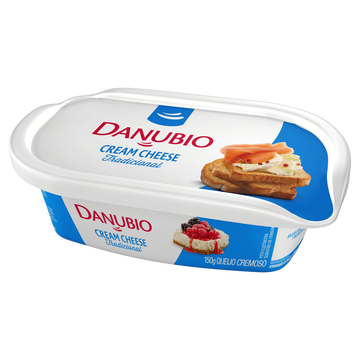Queijo Cream Cheese Tradicional Danubio Pote 150g