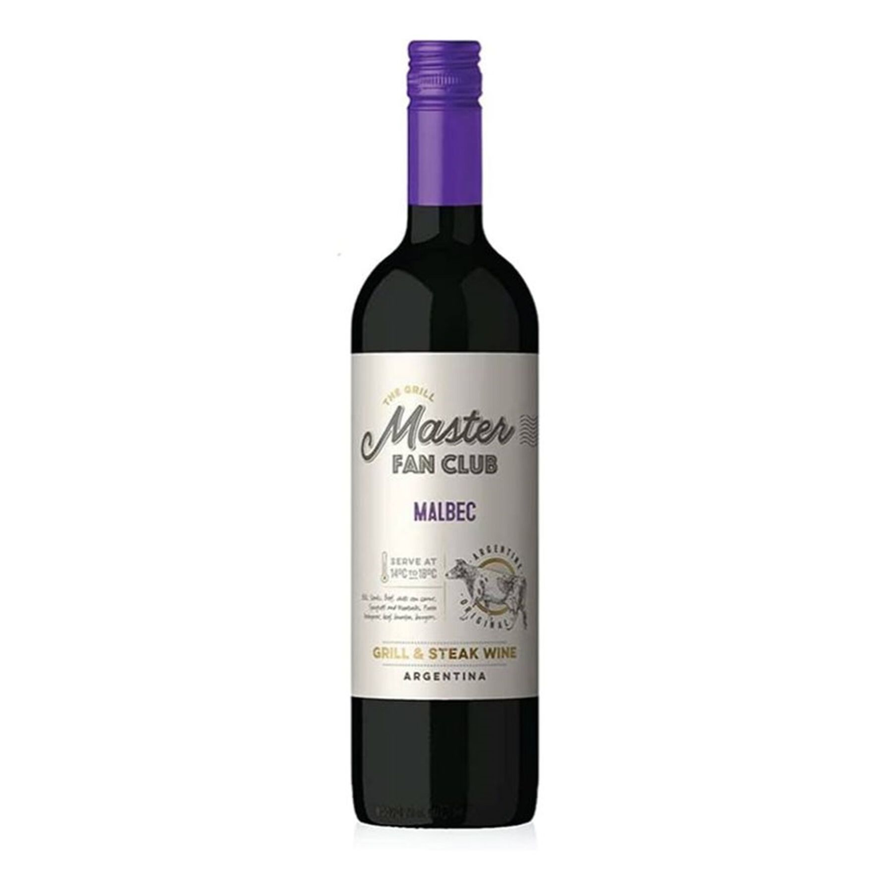 Vinho Tinto Grill Master Malbec Garrafa 750ml