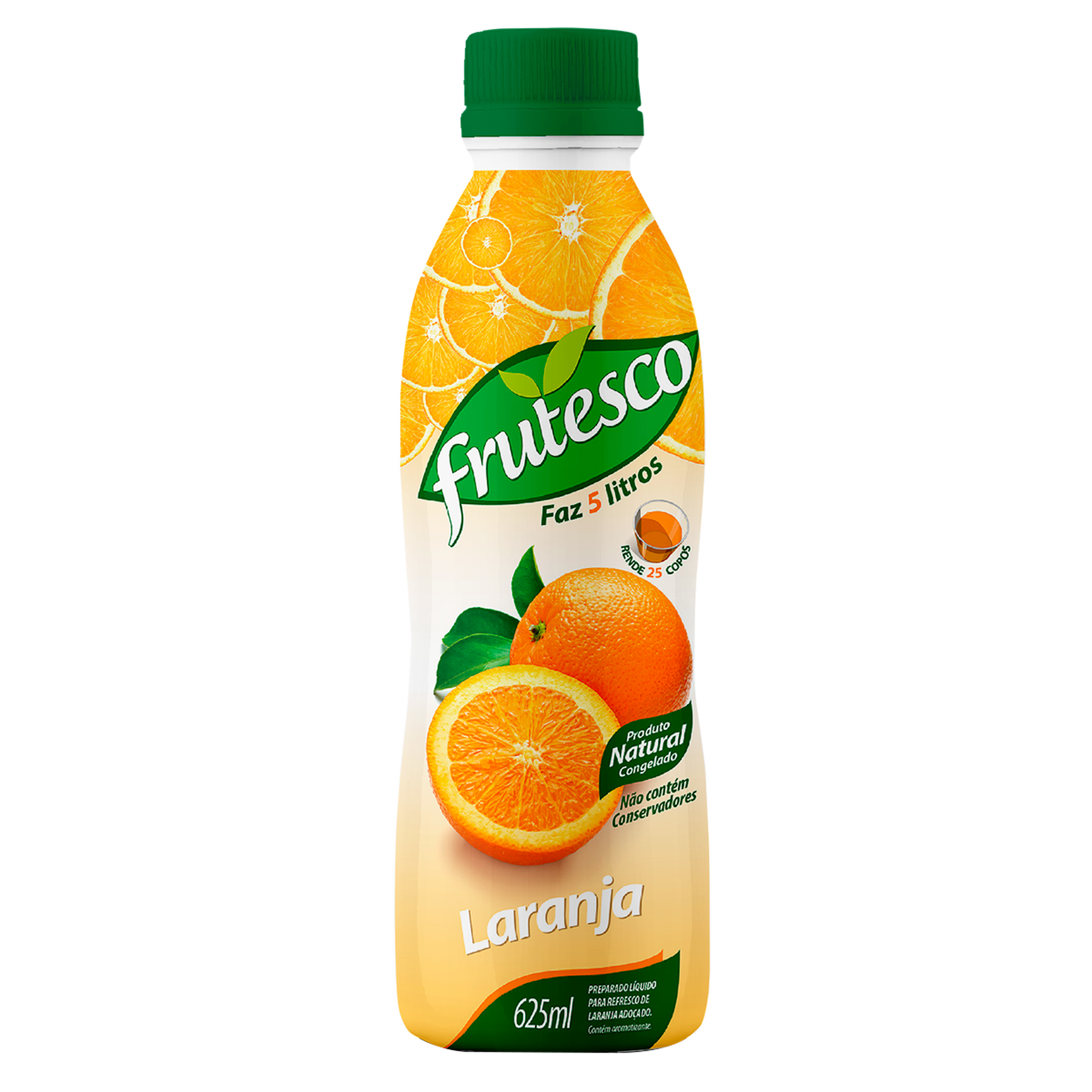 Suco Concentrado Laranja Frutesco Garrafa 625ml