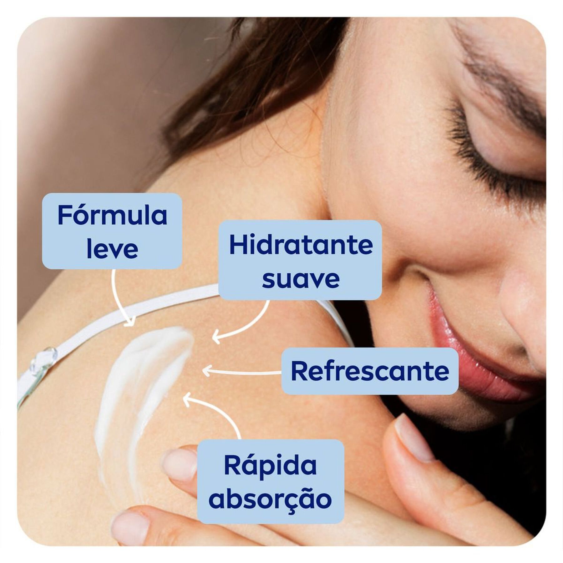 Hidratante Suave para Rosto, Corpo e M&atilde;os Nivea Soft Pote 98g&nbsp;