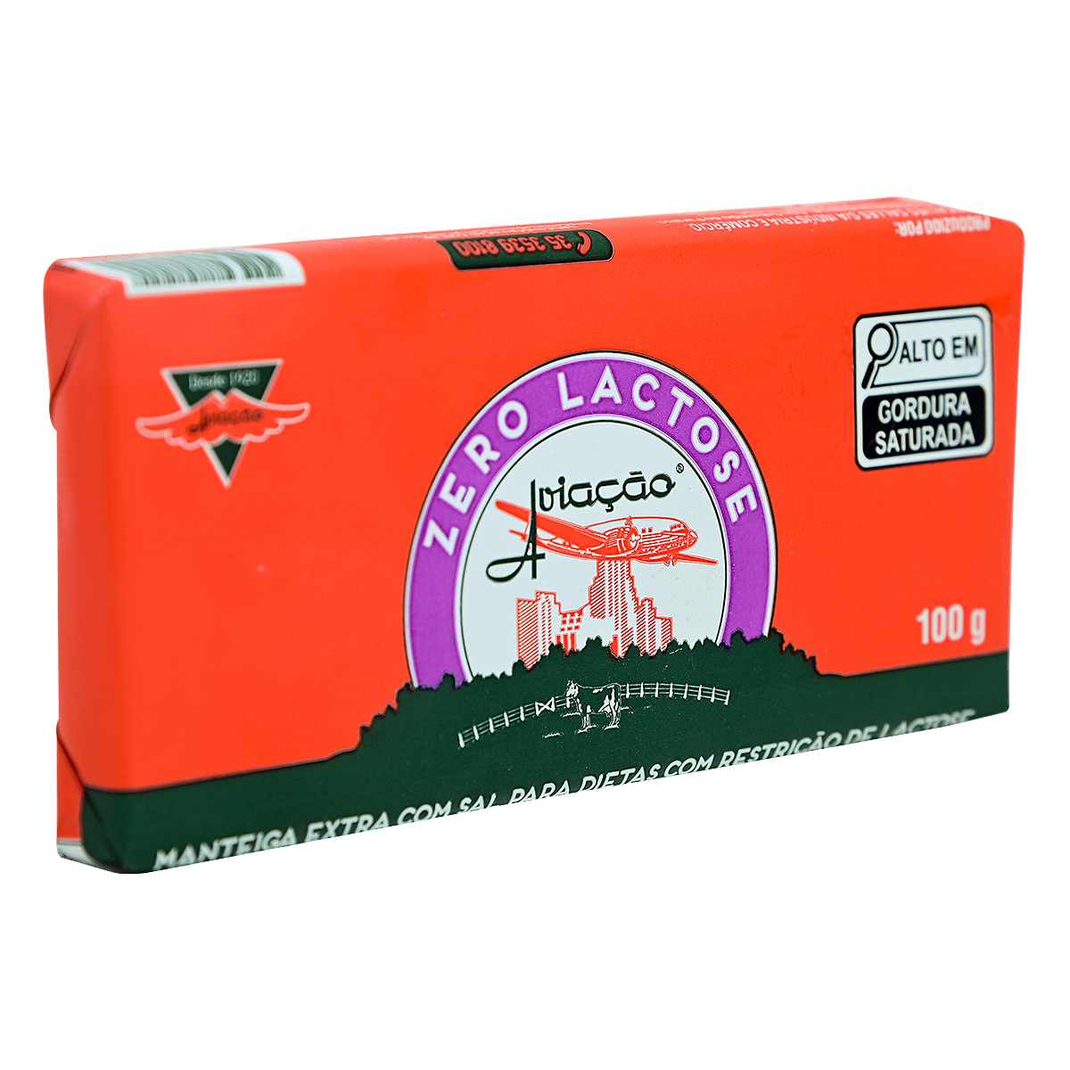 Manteiga Zero Lactose Avia&ccedil;&atilde;o 100g