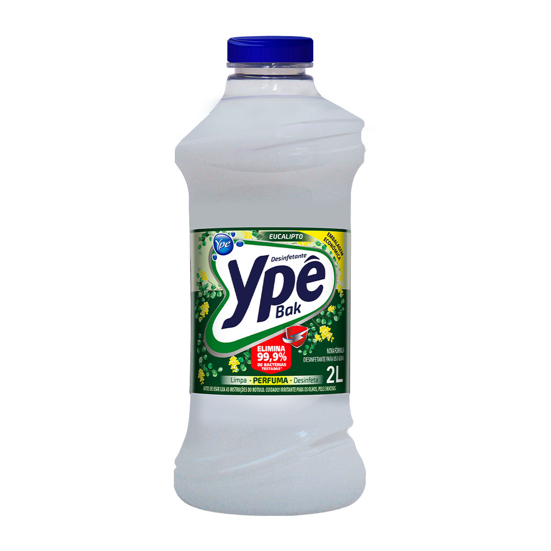 Desinfetante Uso Geral Eucalipto Yp&ecirc; Bak Frasco 2l
