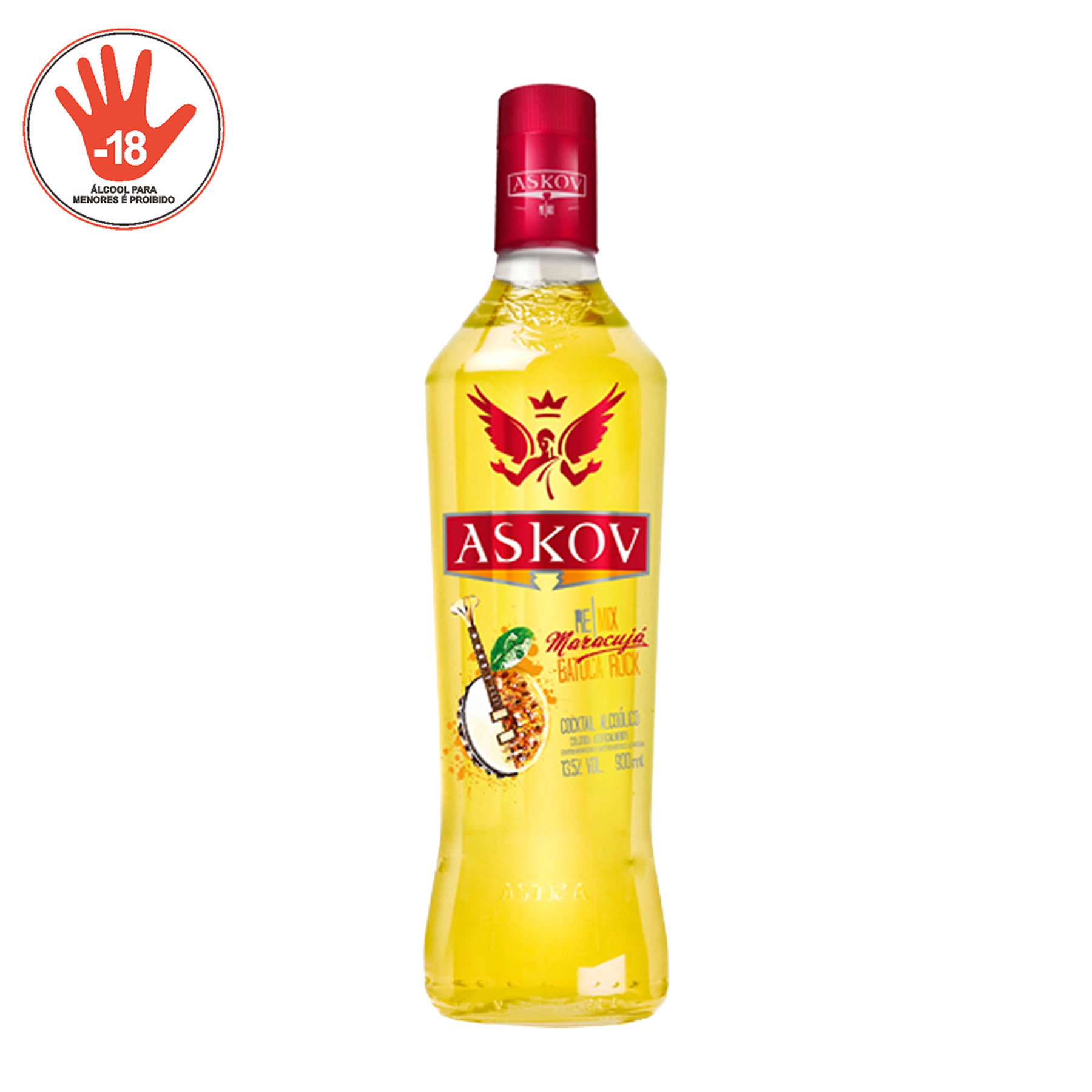 Vodka Maracujá Askov 900ml