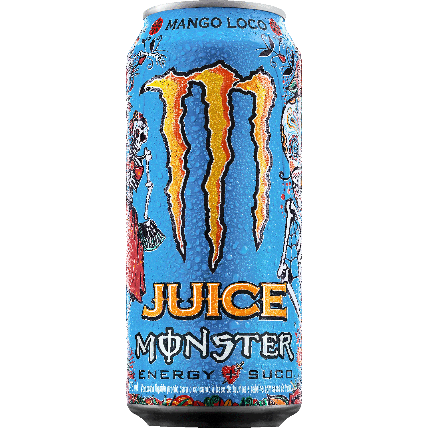 Energ&eacute;tico Mango Loco Energy Juice Monster Lata 473ml