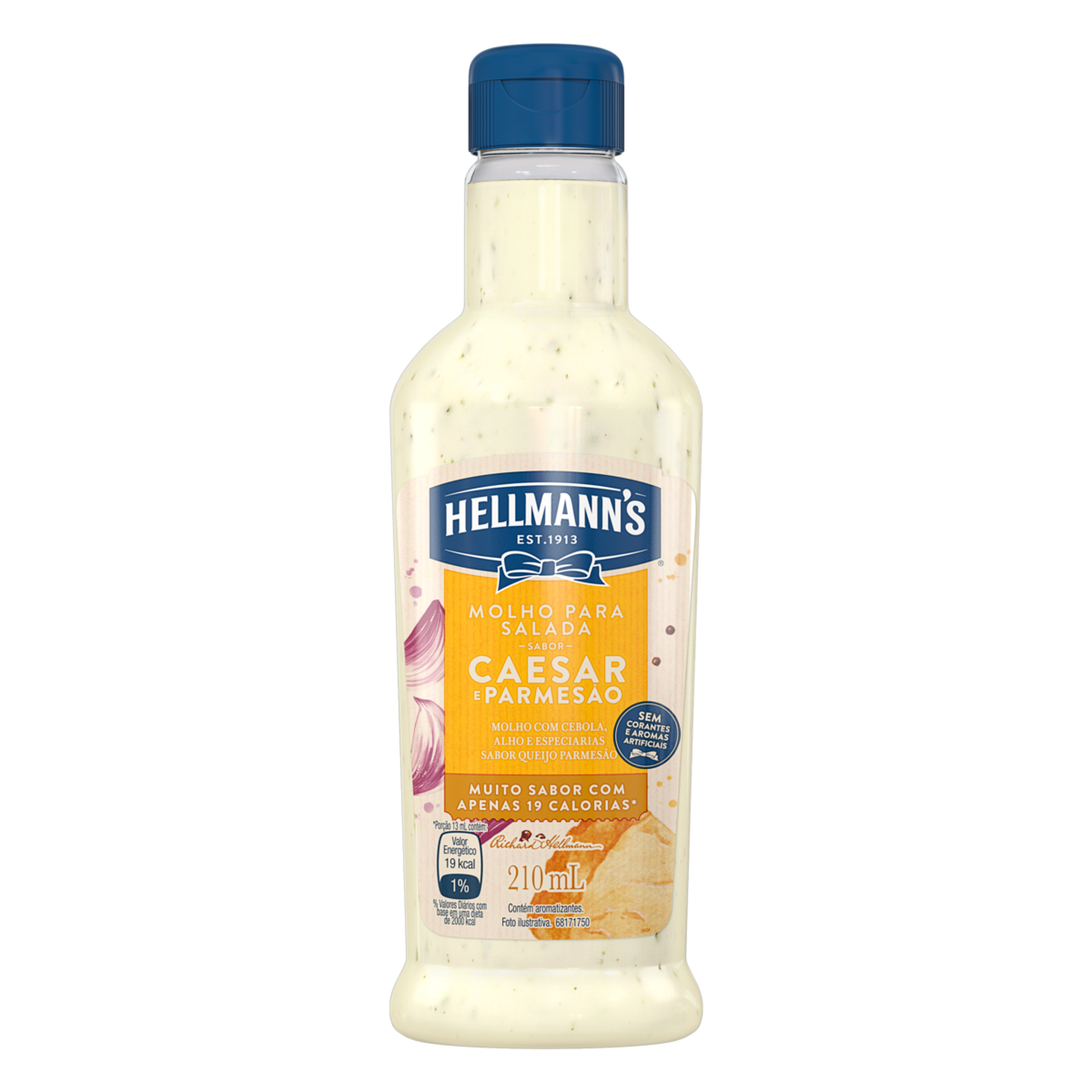 Molho para Salada Caesar Parmesão Hellmann's Squeeze 210ml