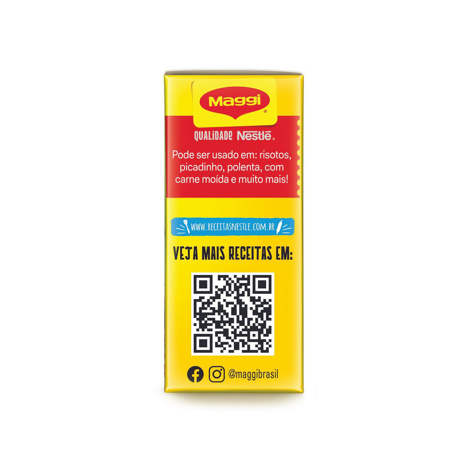 Caldo em P&oacute; Carne Maggi Caixa 35g 5 Unidades&nbsp;