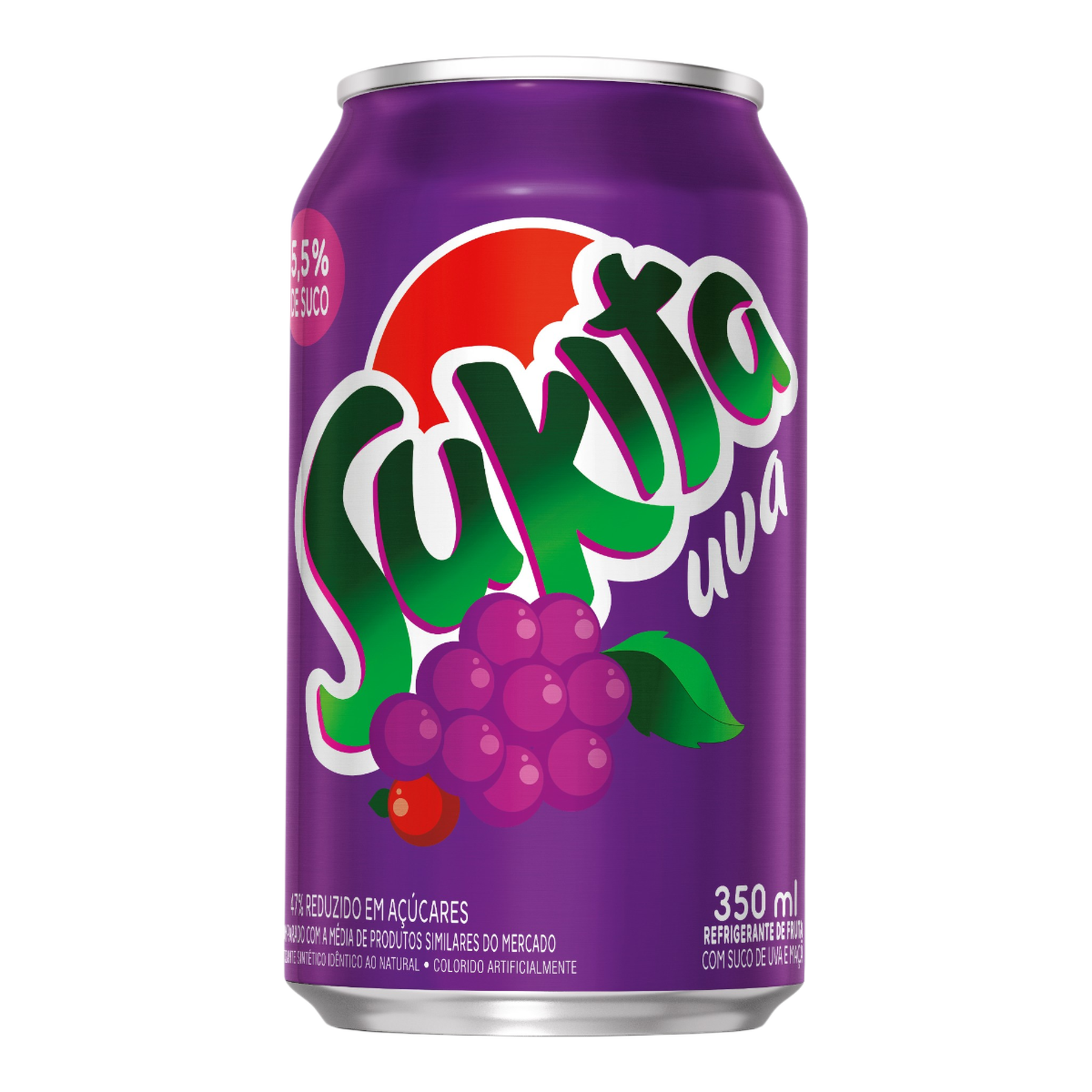 Refrigerante Uva Sukita Lata 350ml