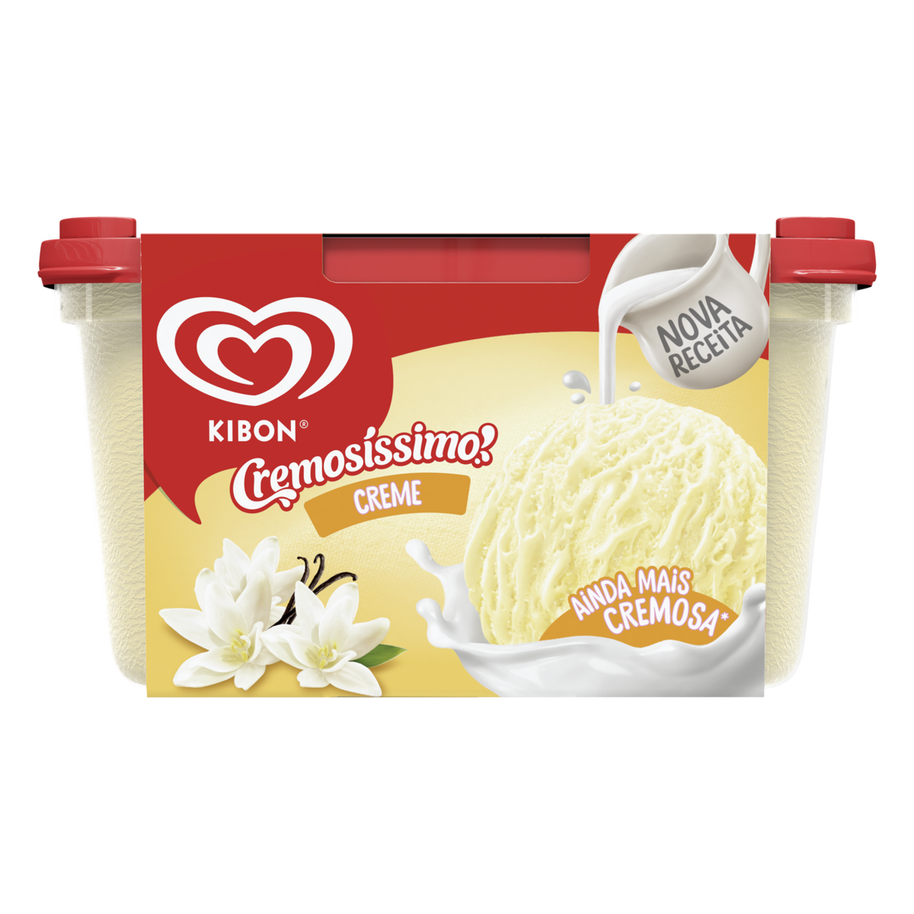 Sorvete Creme Kibon Cremosíssimo Pote 1,5l 