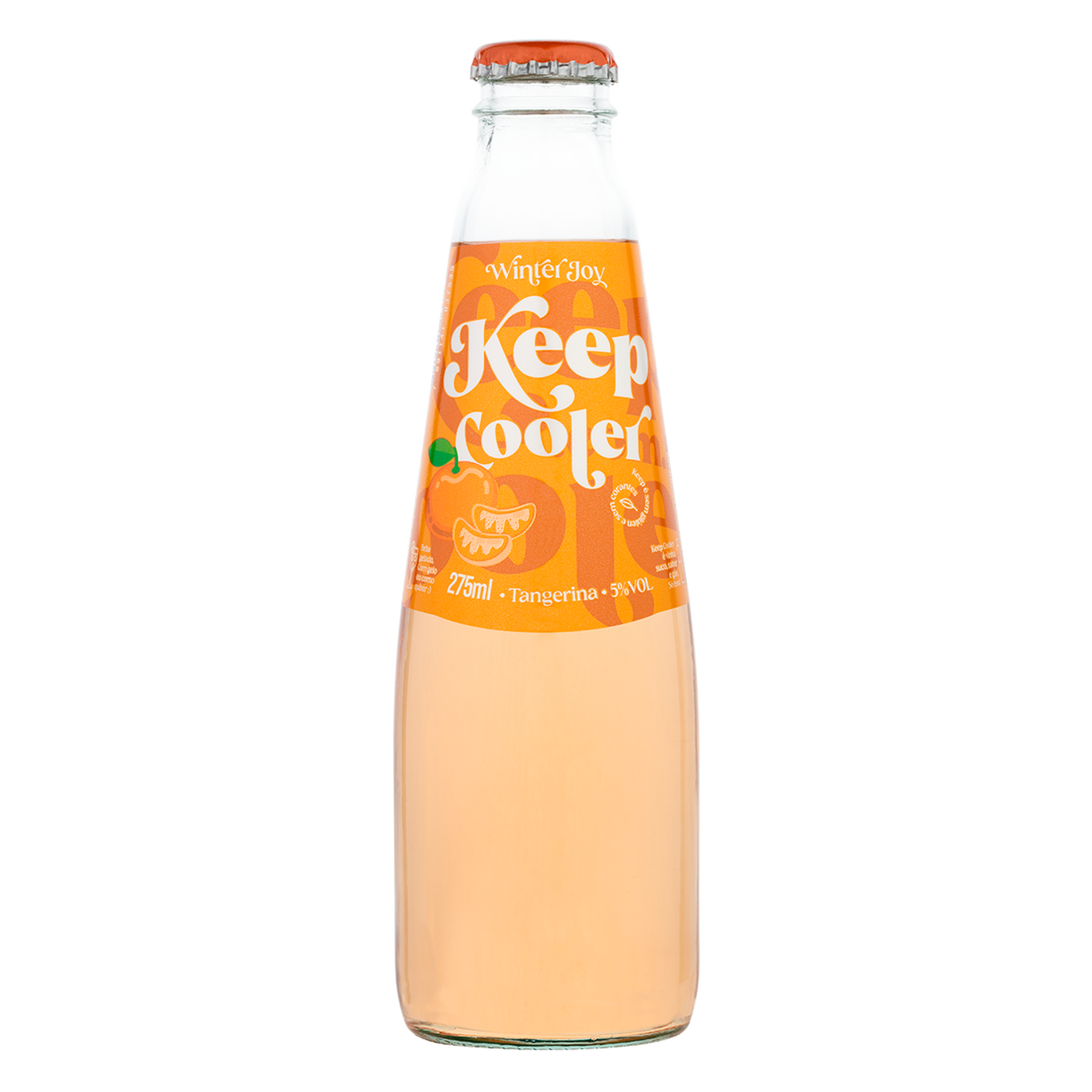 Cooler Tangerina Keep Cooler Garrafa 275ml