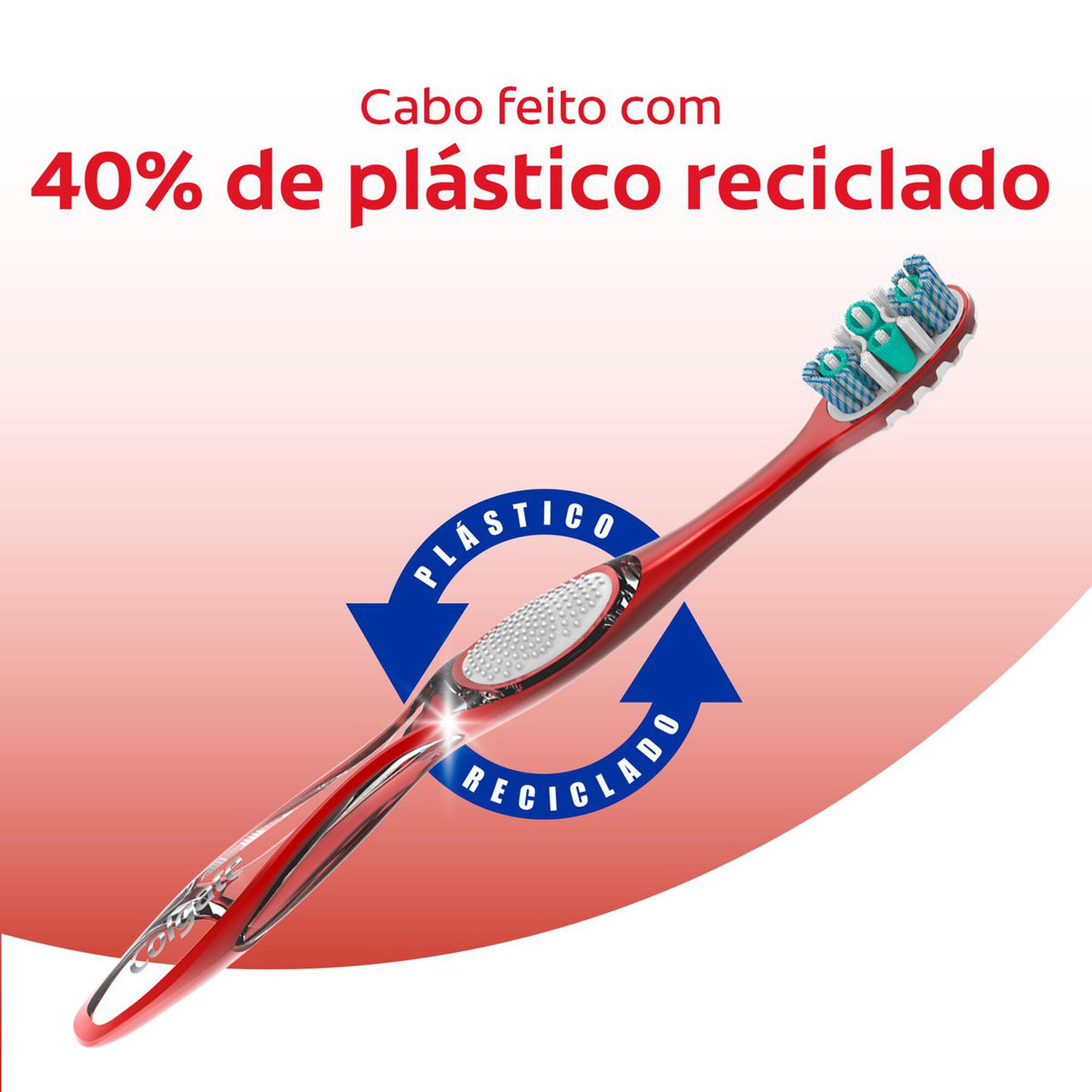 Escova de Dente para Branqueamento Dental 360&ordm; Luminous White Advanced Colgate C/2 Unidades