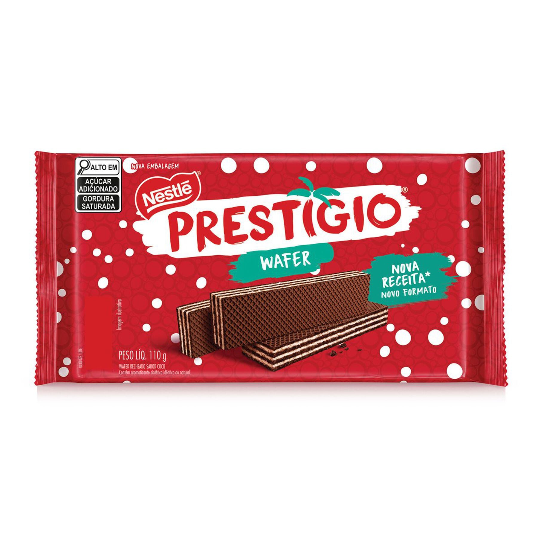 Biscoito Wafer Prest&iacute;gio Nestl&eacute; 110g&nbsp;