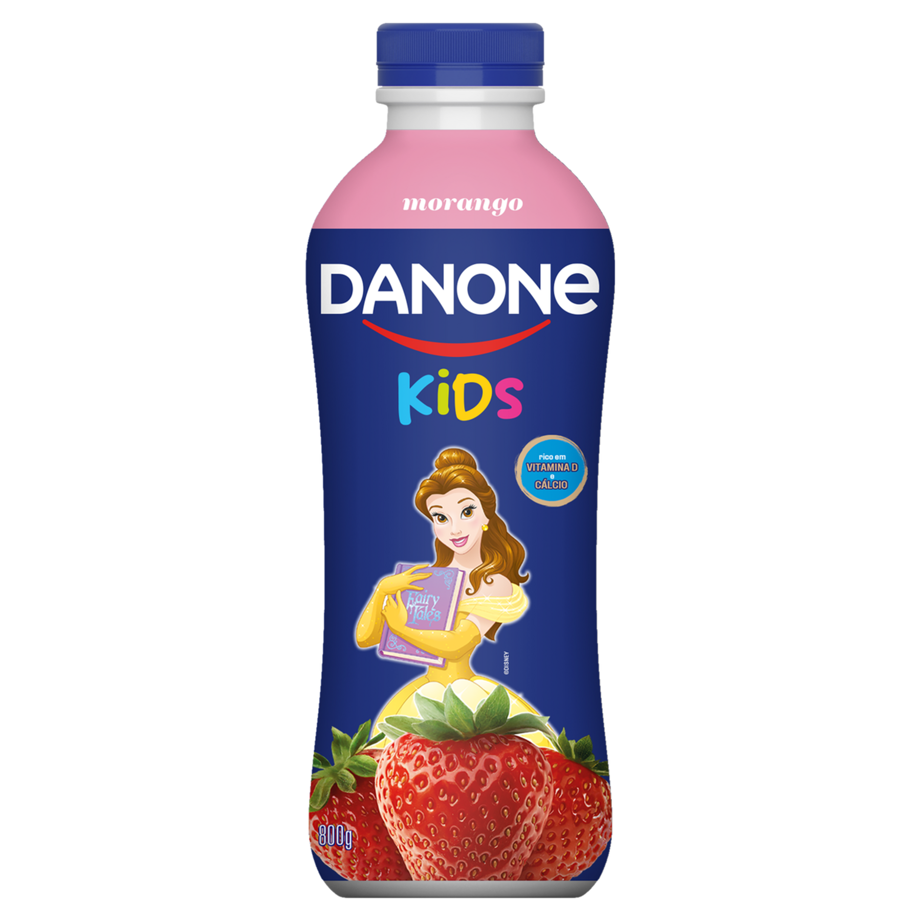 Iogurte Morango Danone Kids Garrafa 800g