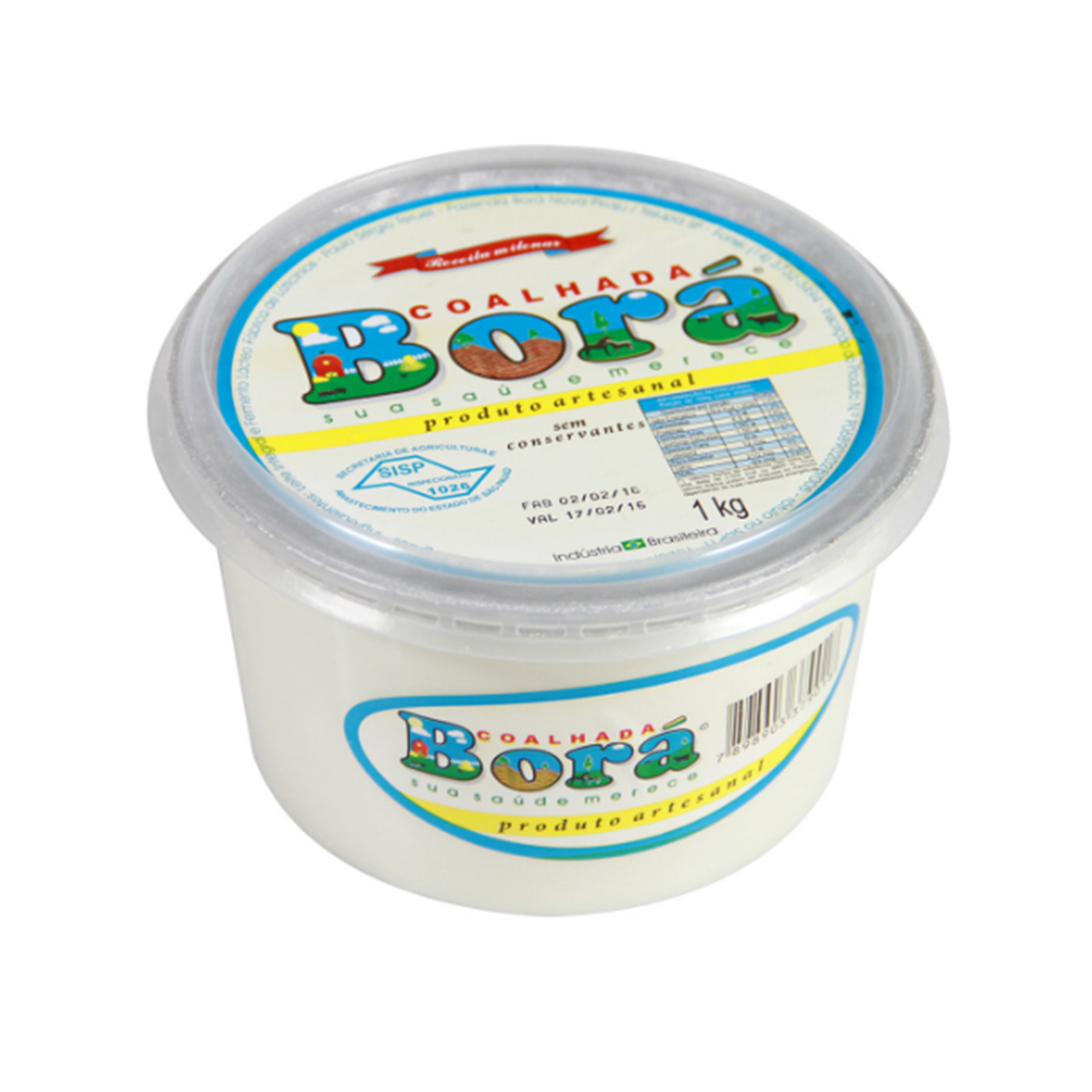 Coalhada Fresca Bora 1kg