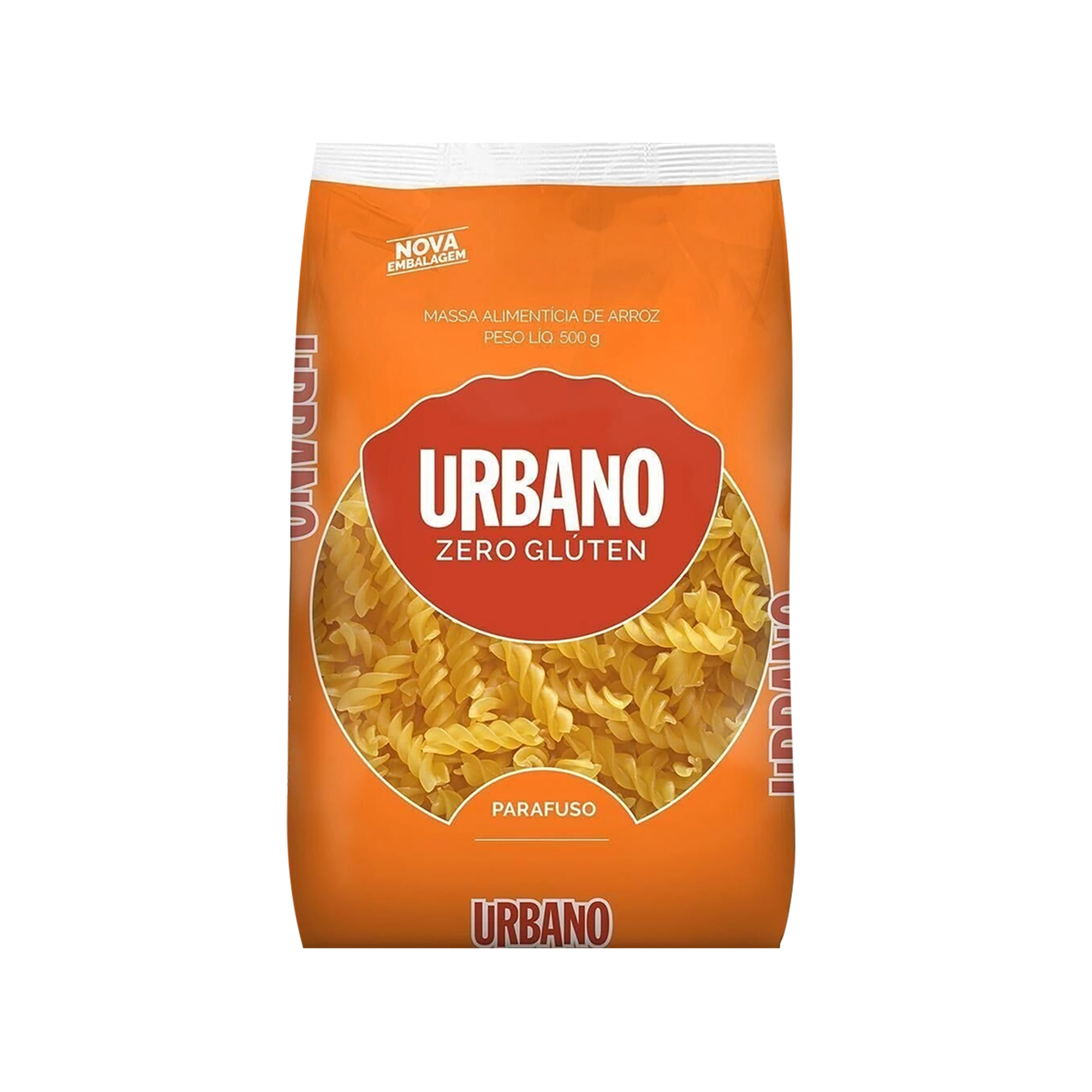 Macarrão  Urbano Sem Glúten 500g, Parafuso