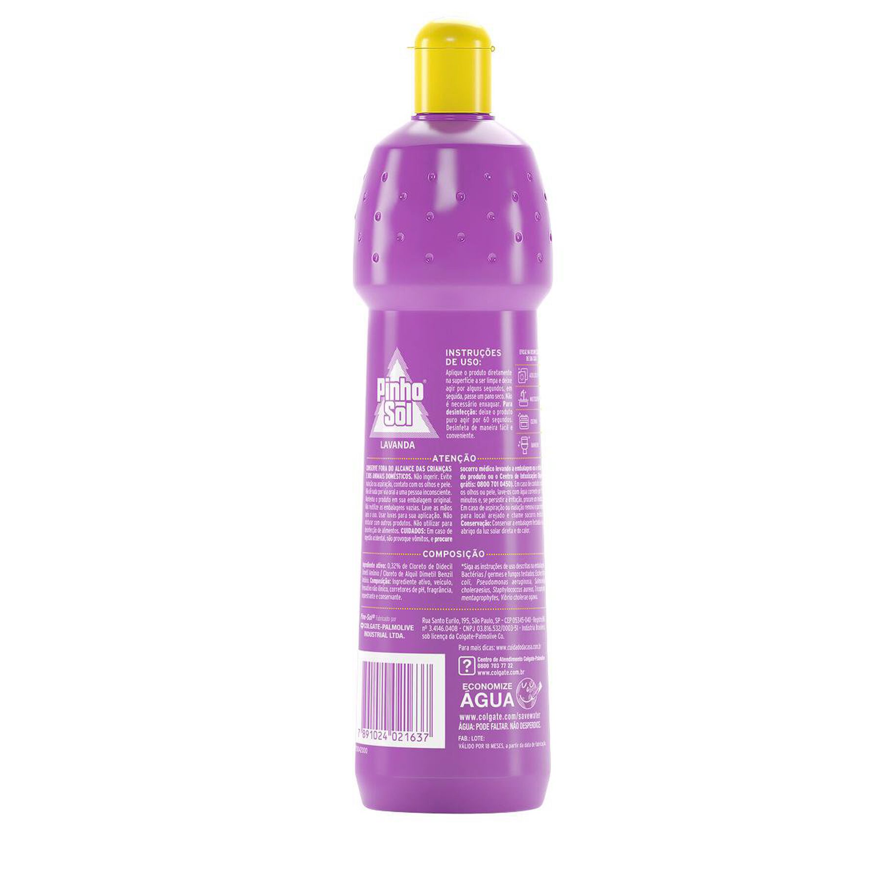 Desinfetante Uso Geral Lavanda Pinho Sol 500ml