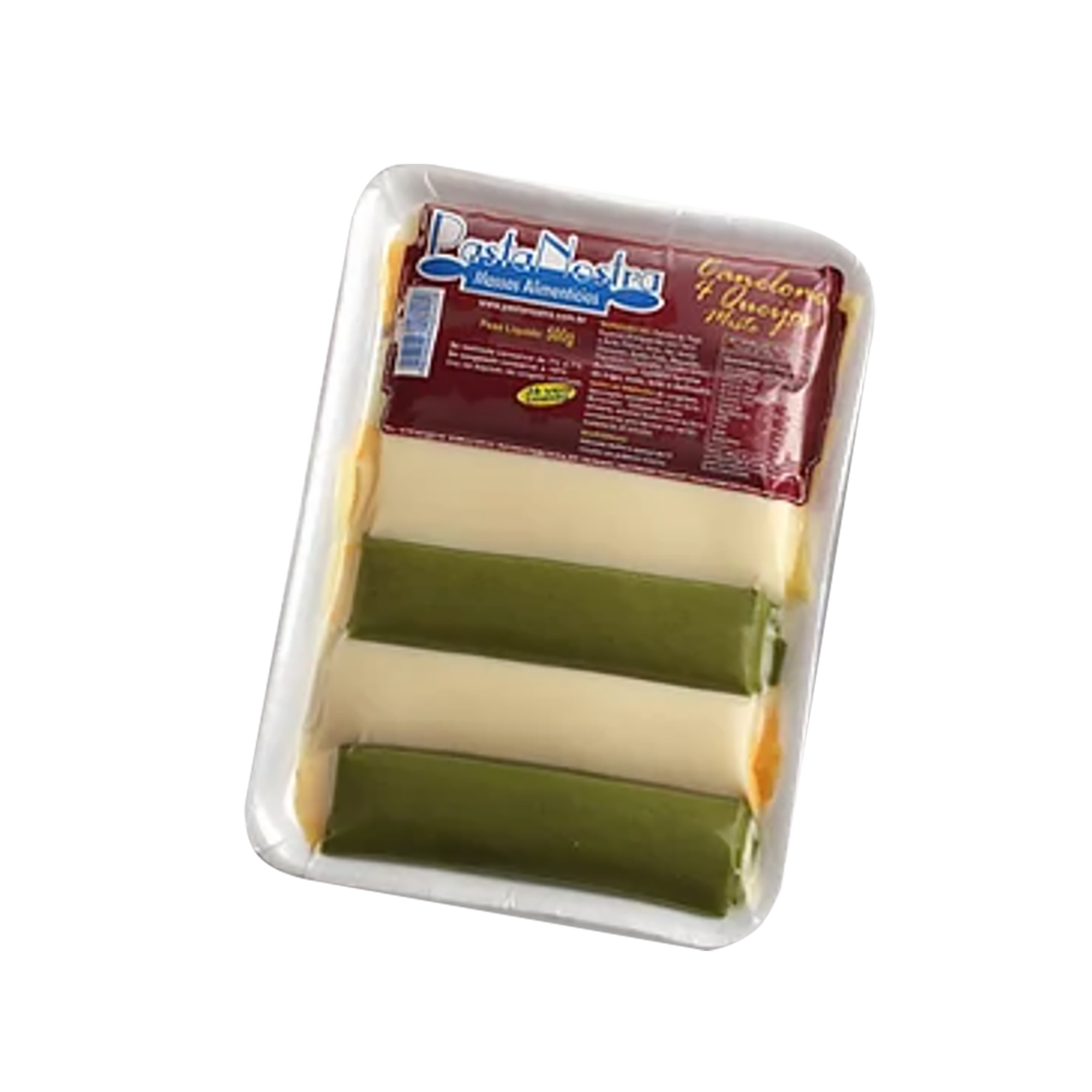 Canelone 4 queijos Misto Pasta Nostra 500g