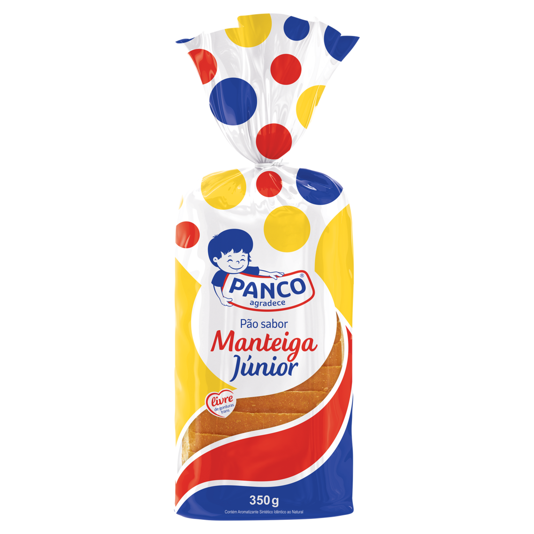 Pão Manteiga Júnior Panco Pacote 350g