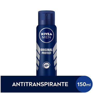 Antitranspirante Aerossol Original Protect Nivea Men 150ml