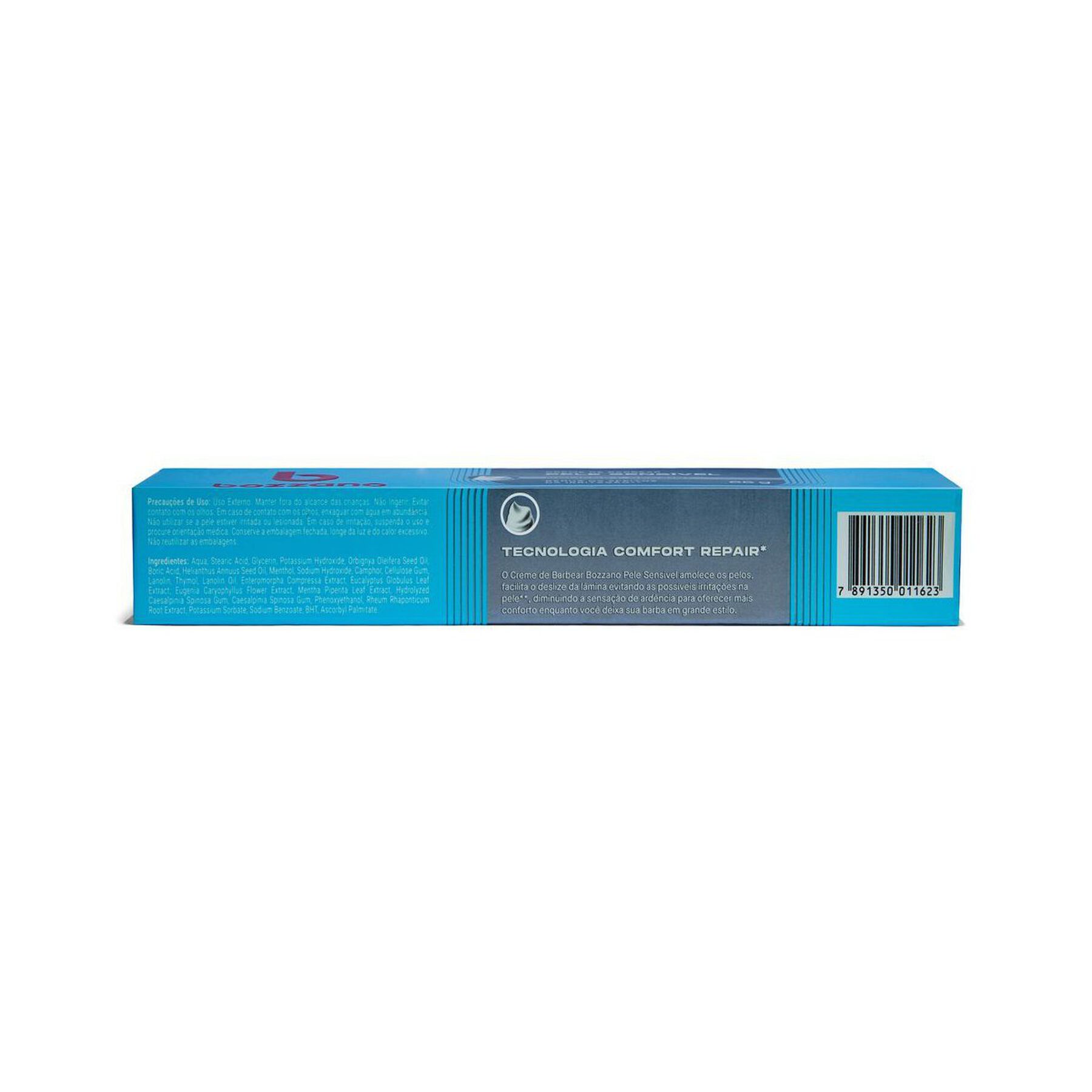 Creme de Barbear Pele Sens&iacute;vel Bozzano 65g