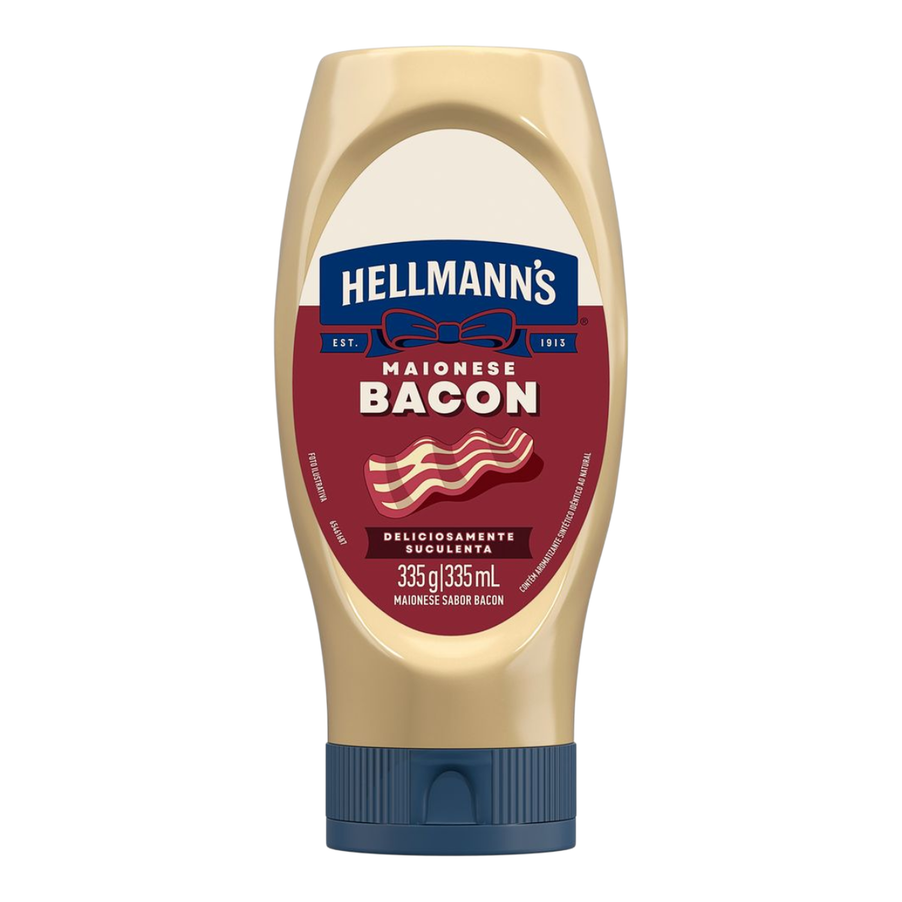 Maionese Bacon Hellmann's Squeeze 335g