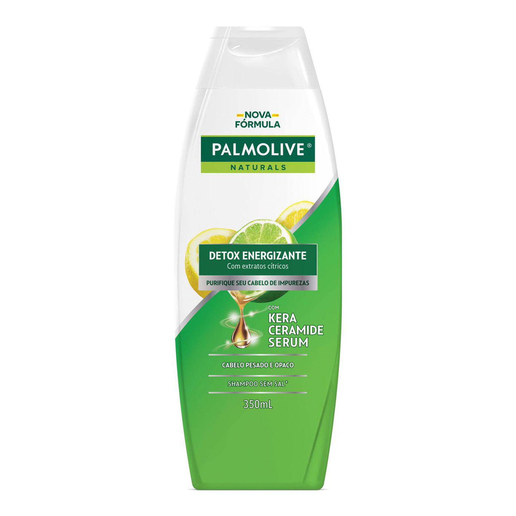 Shampoo Palmolive Naturals Detox Energizante Frasco 350ml&nbsp;