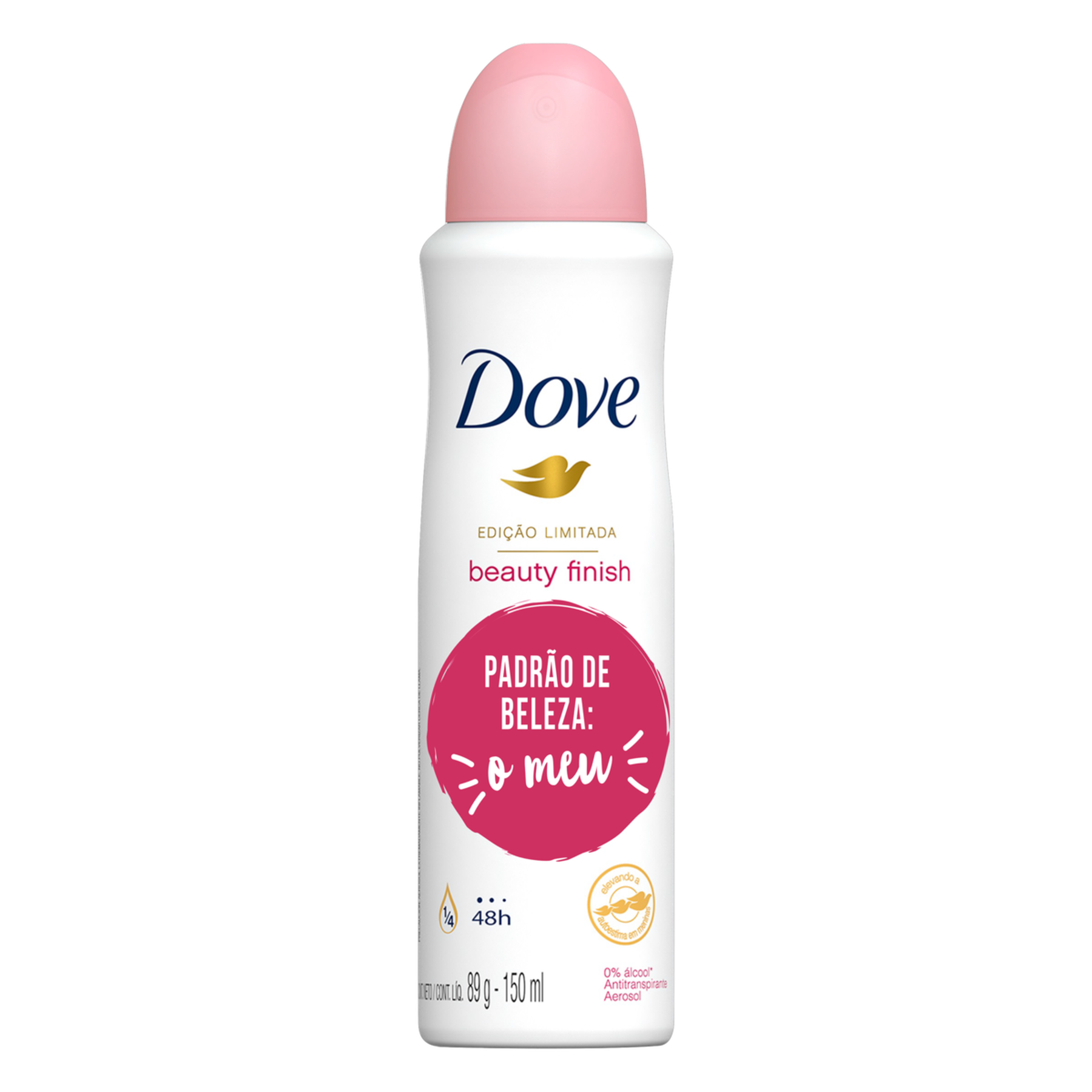 Antitranspirante Aerossol Beauty Finish Dove 150ml