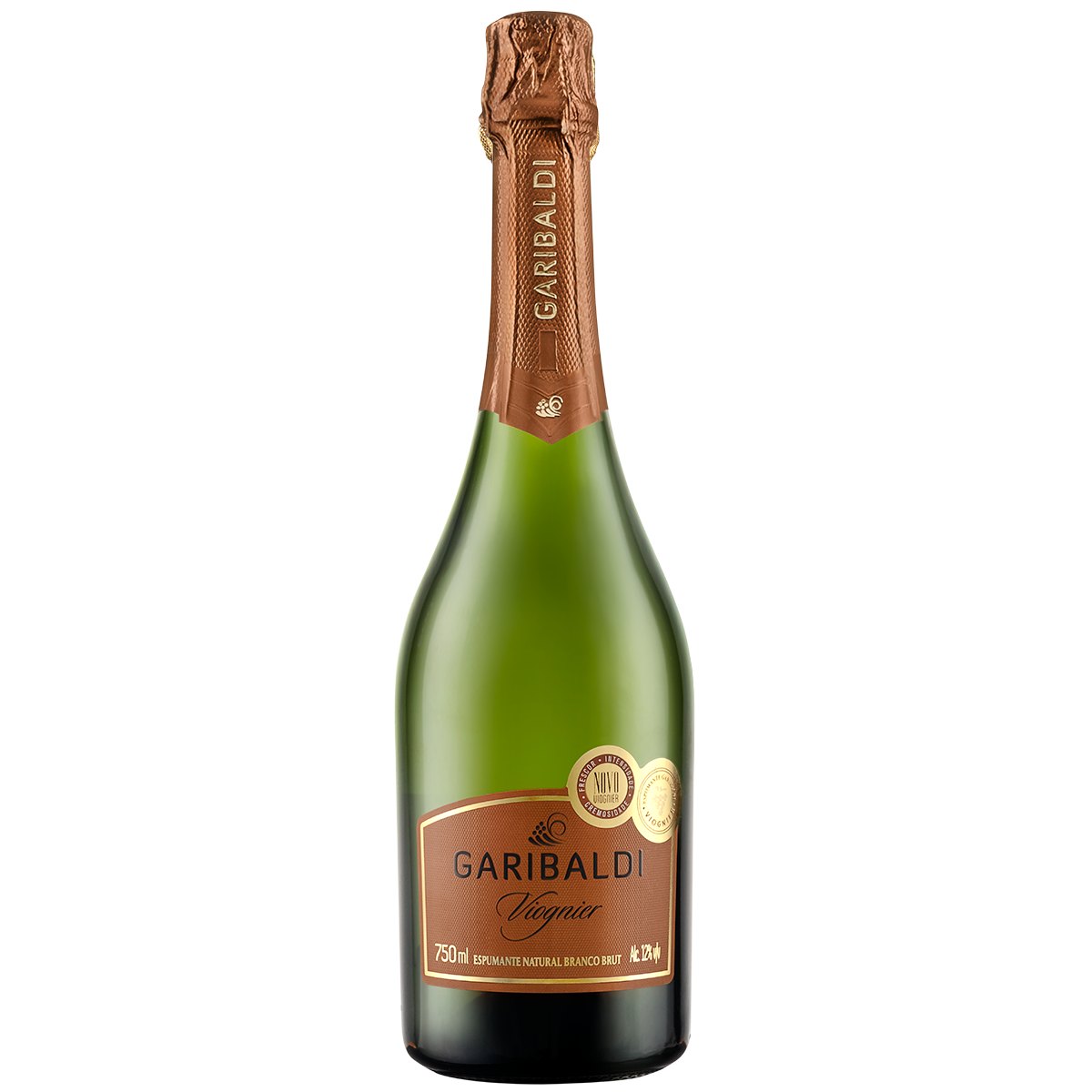 Espumante Branco Brut Natural Viognier Garibaldi Garrafa 750ml