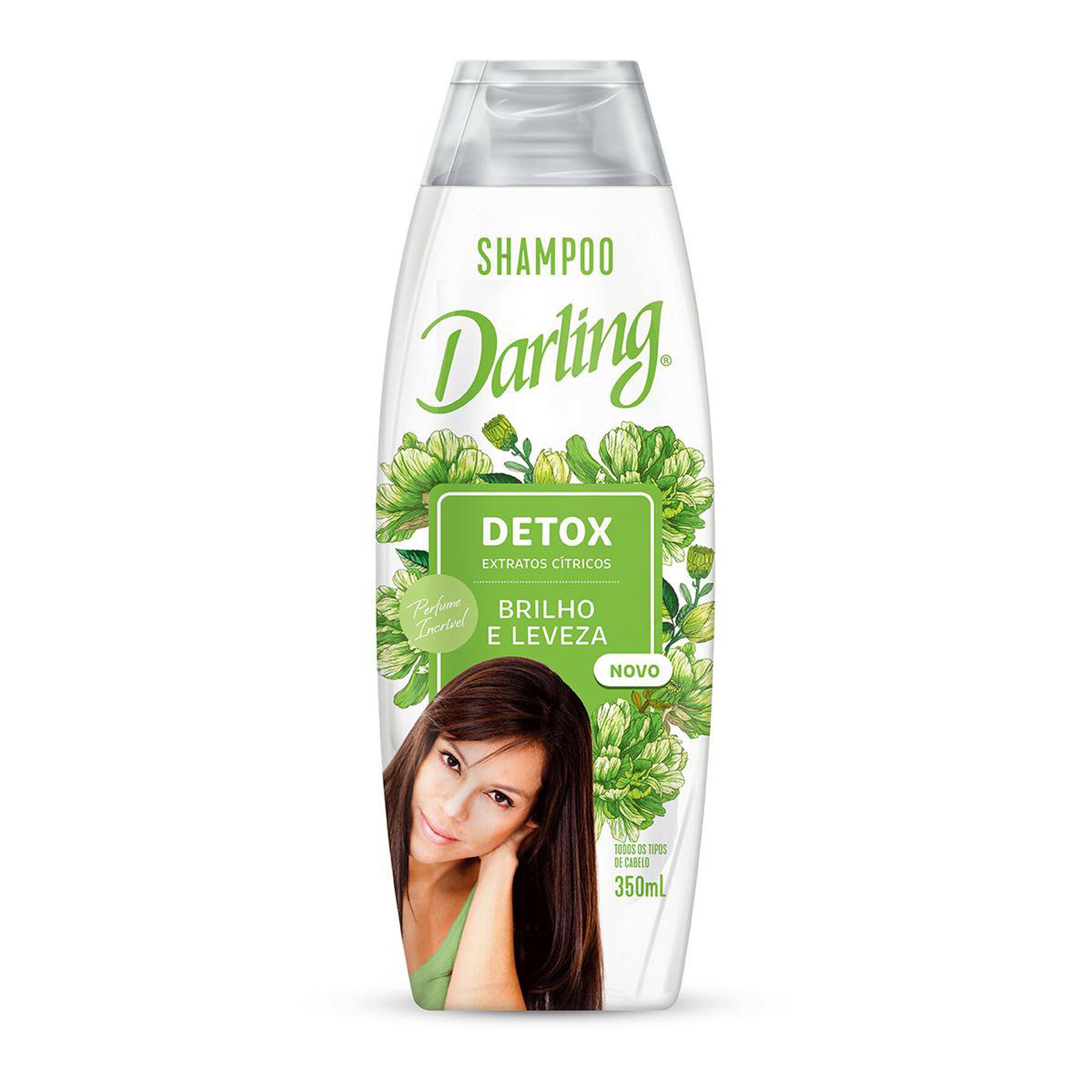 Shampoo Detox Brilho e Leveza Darling Frasco 350ml