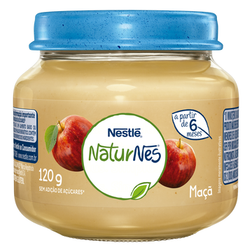 Alimento Infantil Maçã Naturnes Nestlé 120g