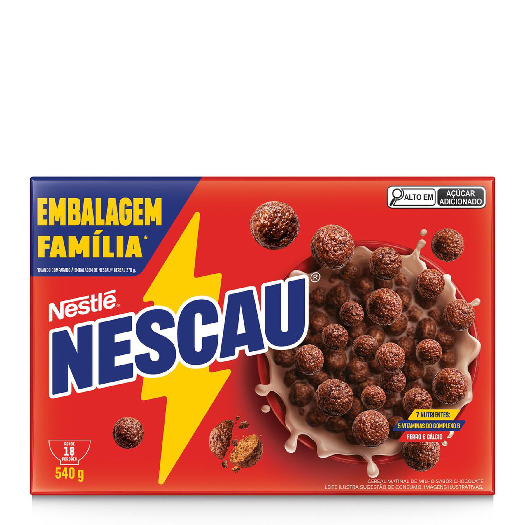 Cereal Matinal Nescau 540g&nbsp;