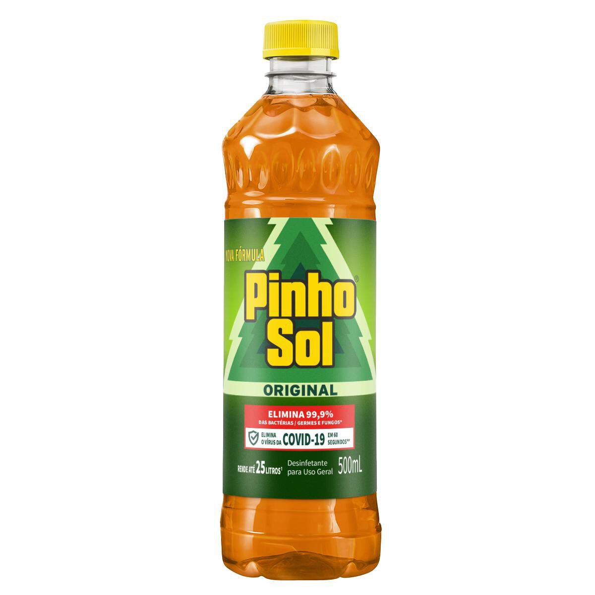 Desinfetante Multiuso Original Pinho Sol Frasco 500ml