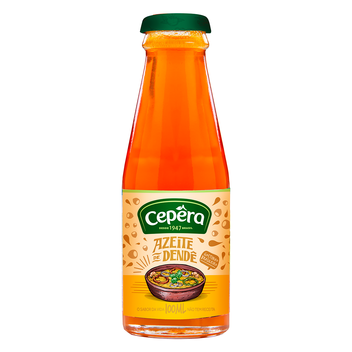 Azeite de Dend&ecirc; Cep&ecirc;ra 100ml