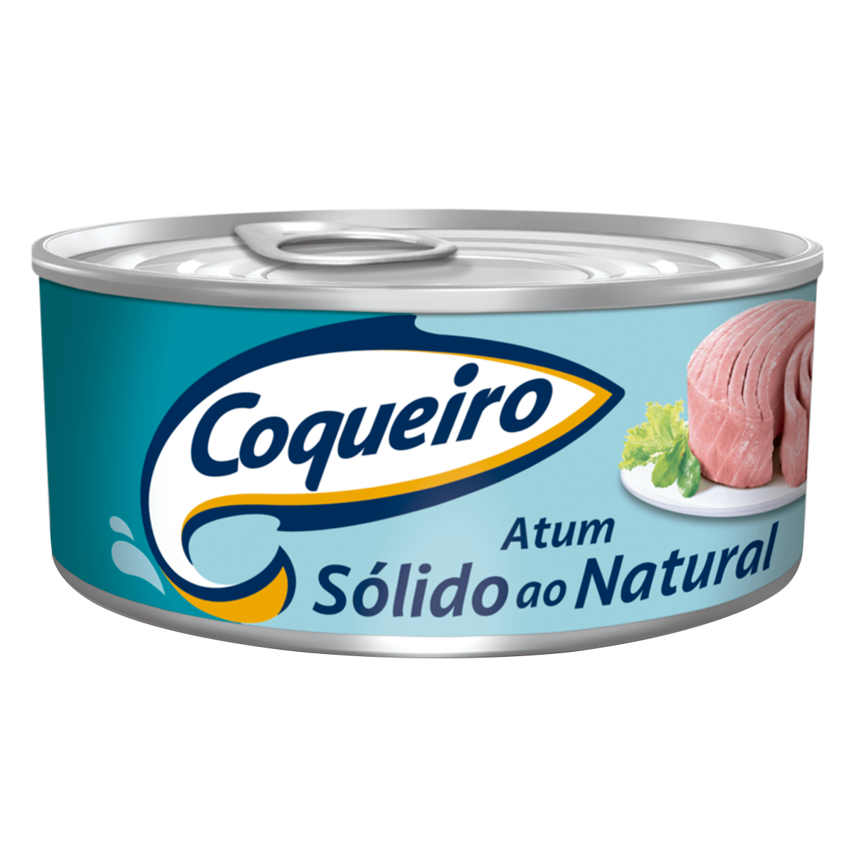 Atum S&oacute;lido ao Natural Coqueiro Lata 170g