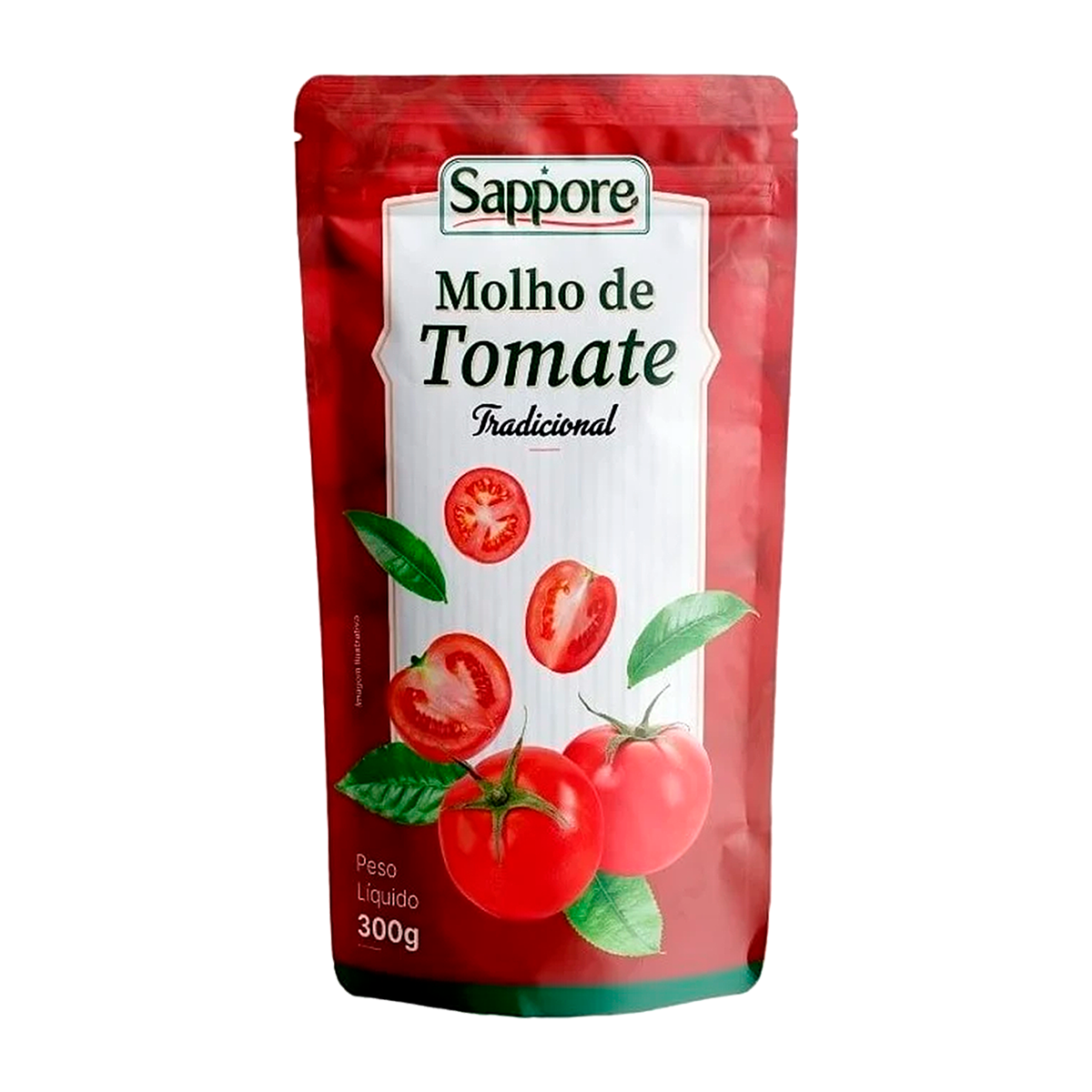 Molho de Tomate Tradicional Sappore Sach&ecirc; 300g