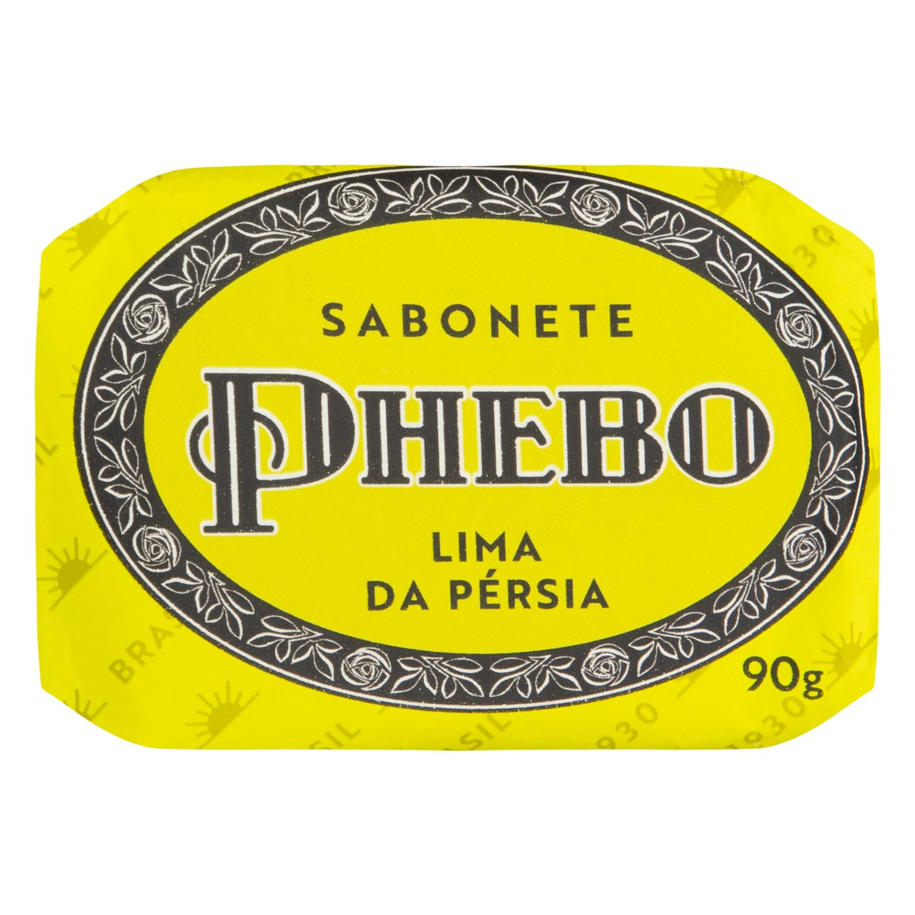 Sabonete Barra Glicerina Lima-da-P&eacute;rsia Phebo Envolt&oacute;rio 90g
