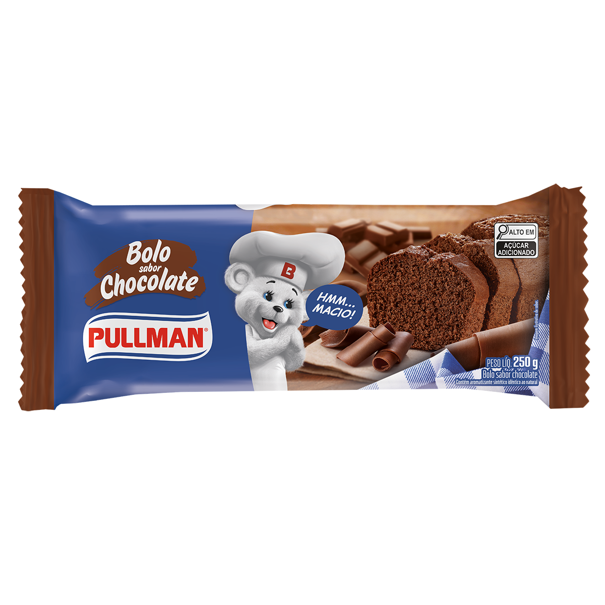 Bolo Chocolate Pullman 250g&nbsp;