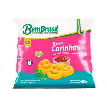 Batata Carinhas Bem Brasil Pacote 400g