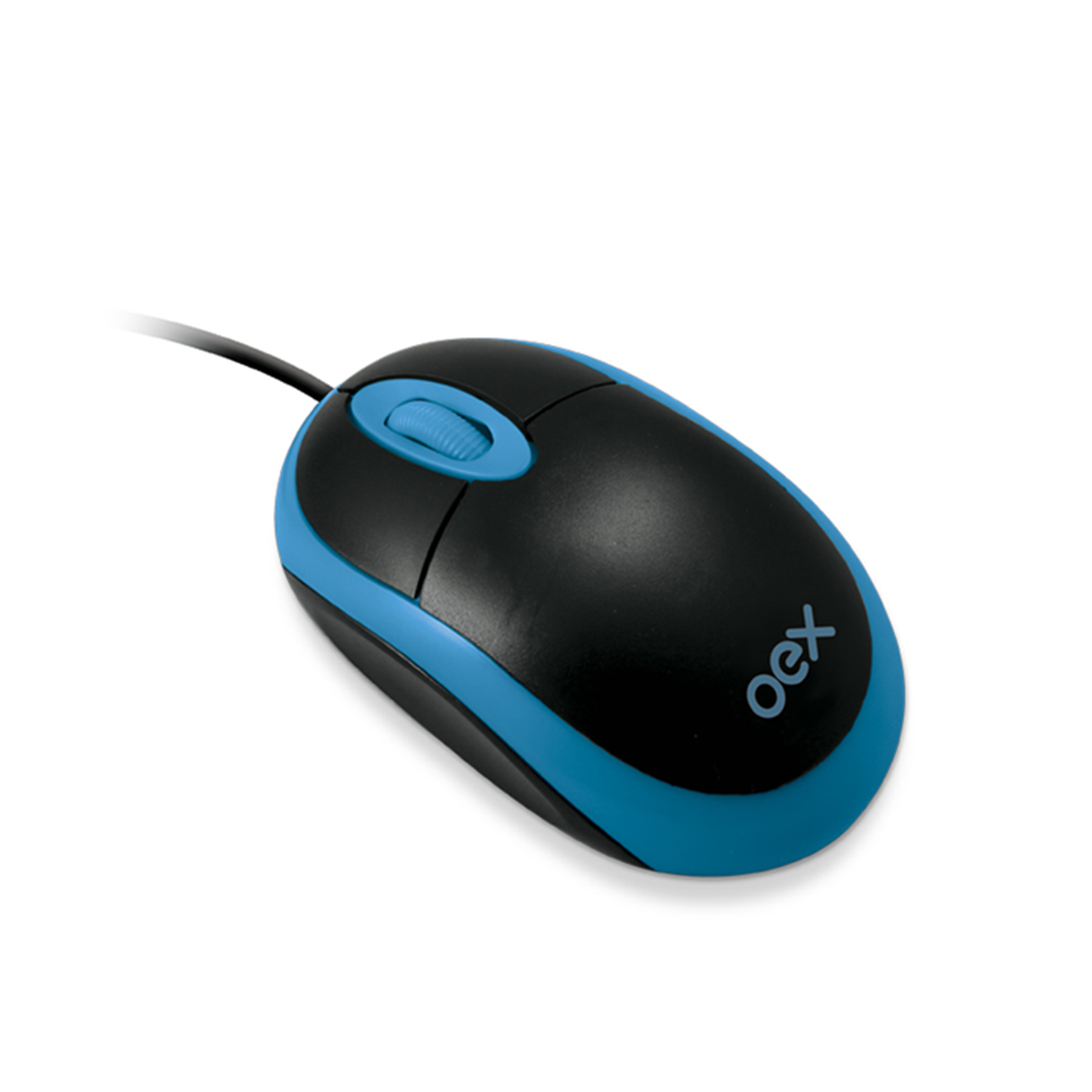 Mouse Óptico USB Azul OEX MS101