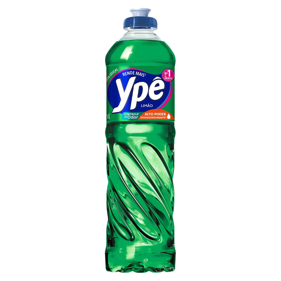 Detergente Lava-Lou&ccedil;as L&iacute;quido Lim&atilde;o Yp&ecirc; Squeeze 500ml