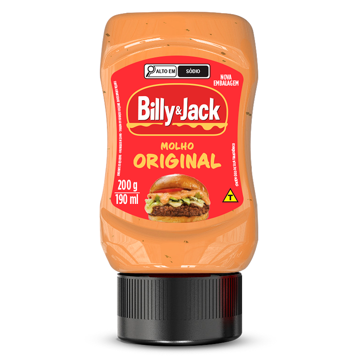 Molho Original Billy e Jack Pote 200g