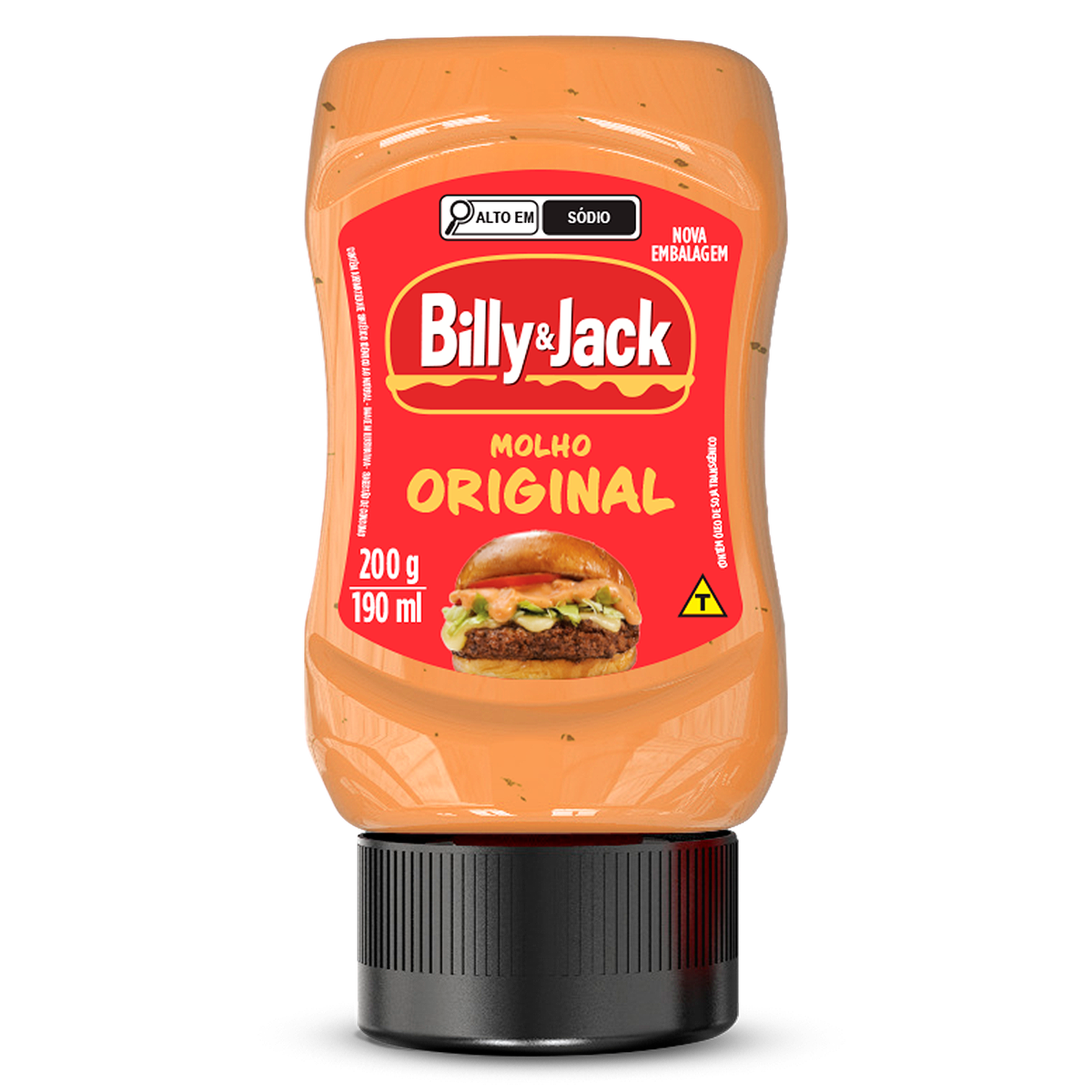 Molho Original Billy e Jack Pote 200g