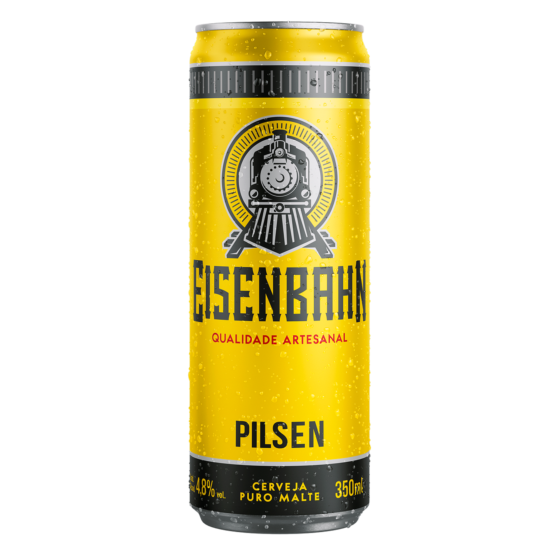 Cerveja Pilsen Puro Malte Eisenbahn Lata 350ml