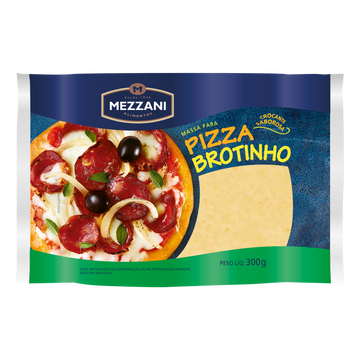 Massa para Pizza Brotinho Mezzani Pacote 300g