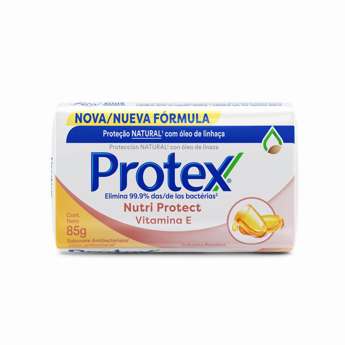 Sabonete em Barra Antibacteriano Protex Vitamina E Cartucho 85g