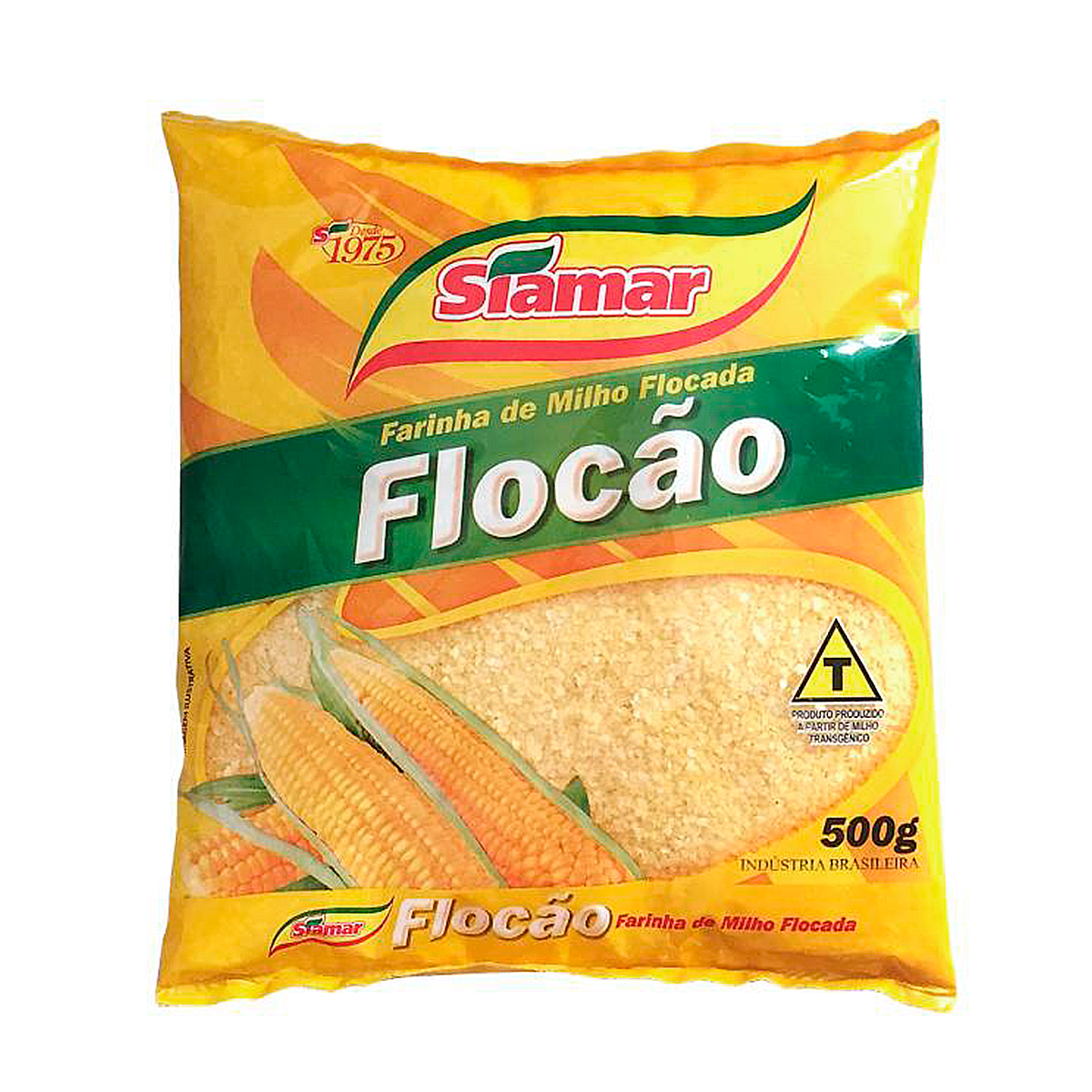 Farinha de Milho Floc&atilde;o Siamar 500g