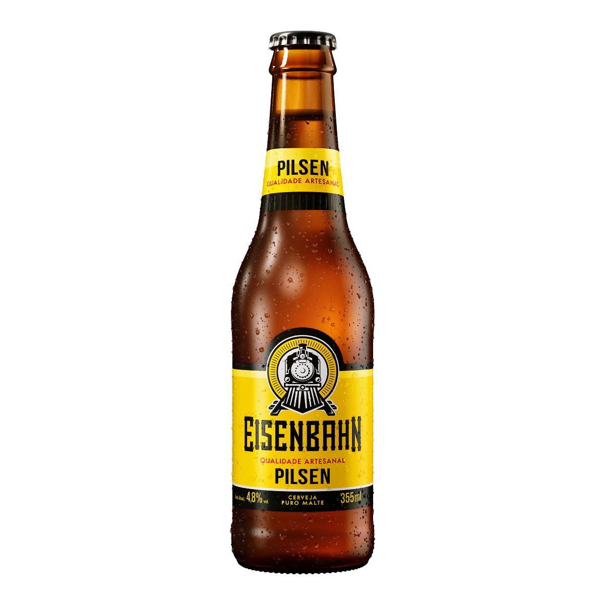 Cerveja Pilsen Puro Malte Eisenbahn Long Neck 355ml