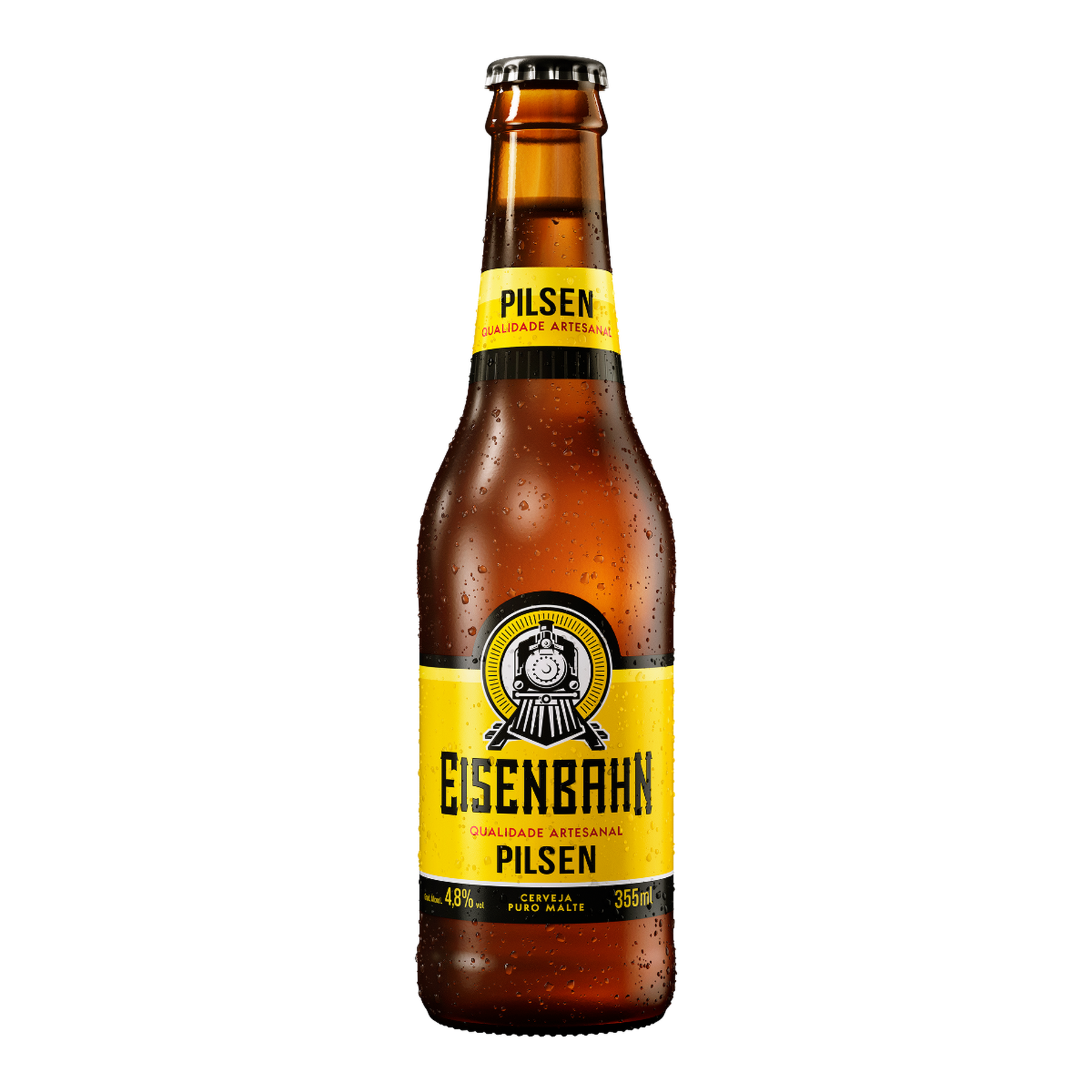 Cerveja Pilsen Puro Malte Eisenbahn Long Neck 355ml