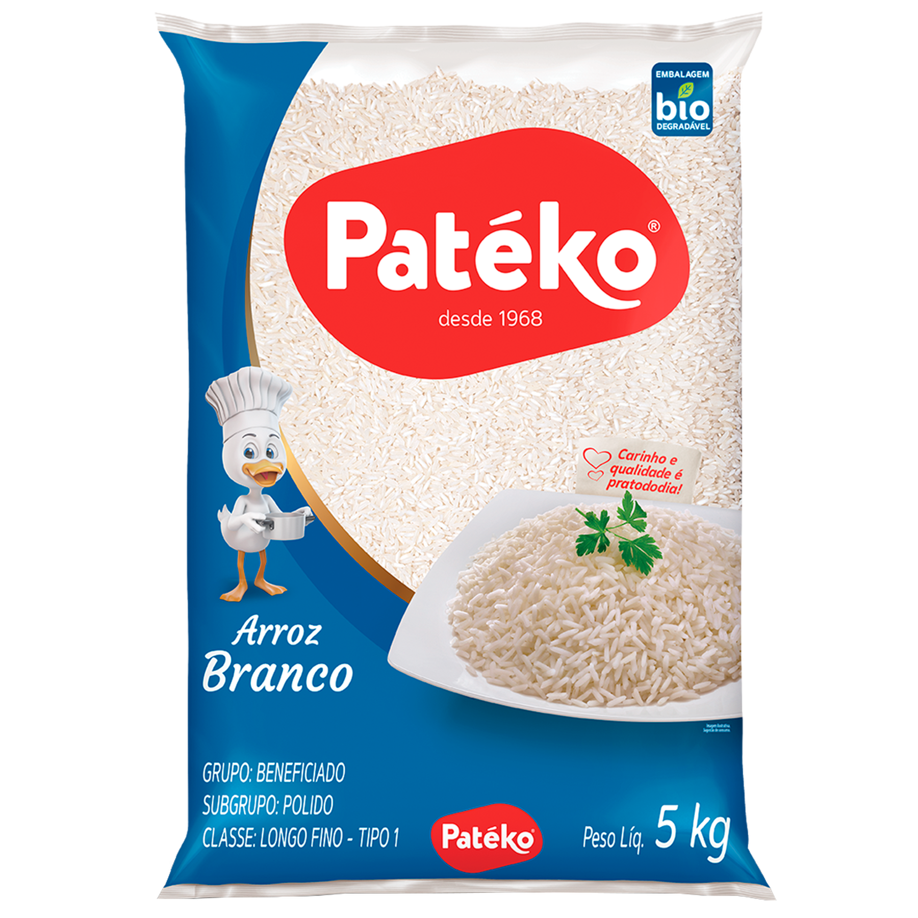 Arroz Patéko Pacote 5kg