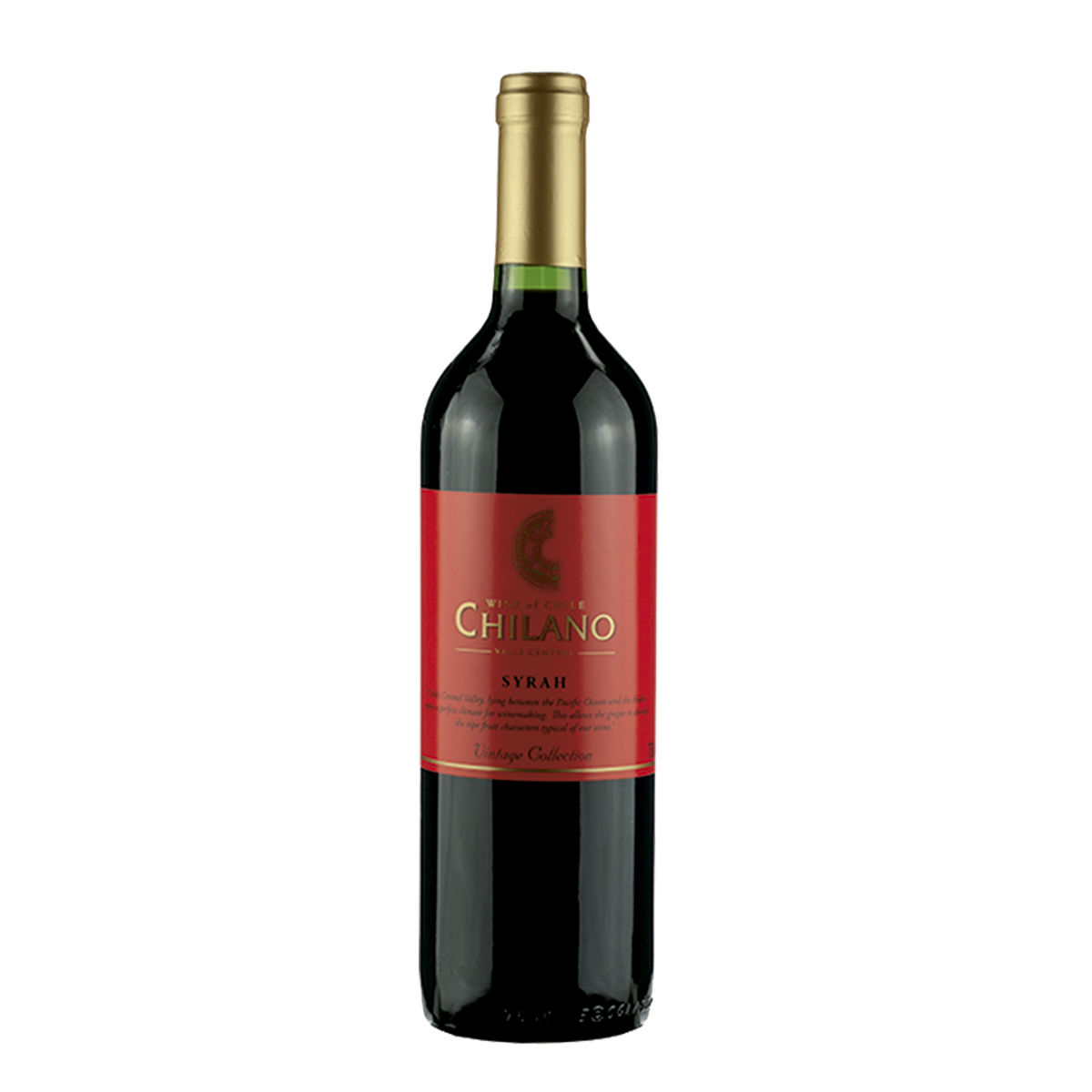 Vinho Tinto Syrah Chilano Garrafa 750ml
