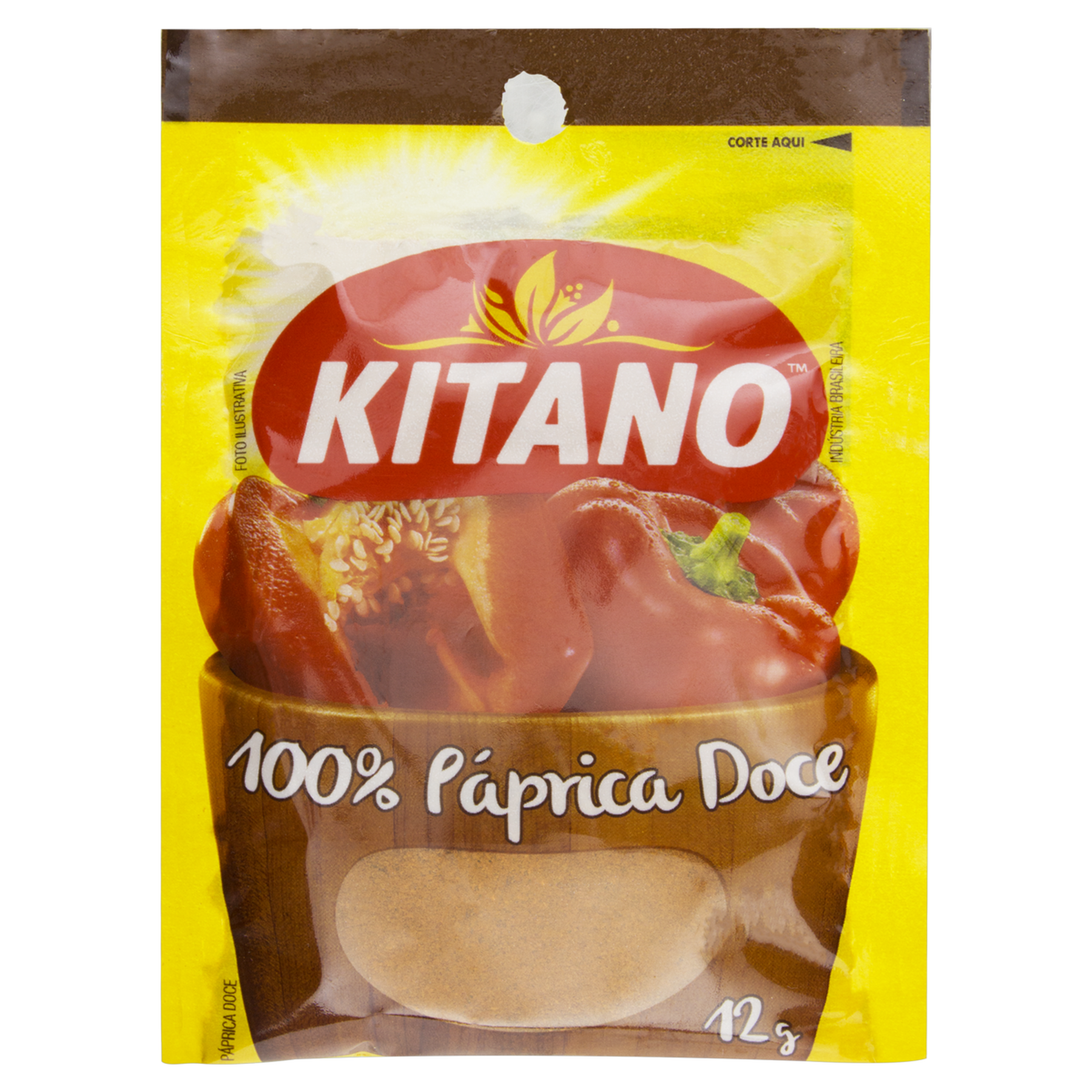 Páprica Doce Kitano Pacote 12g